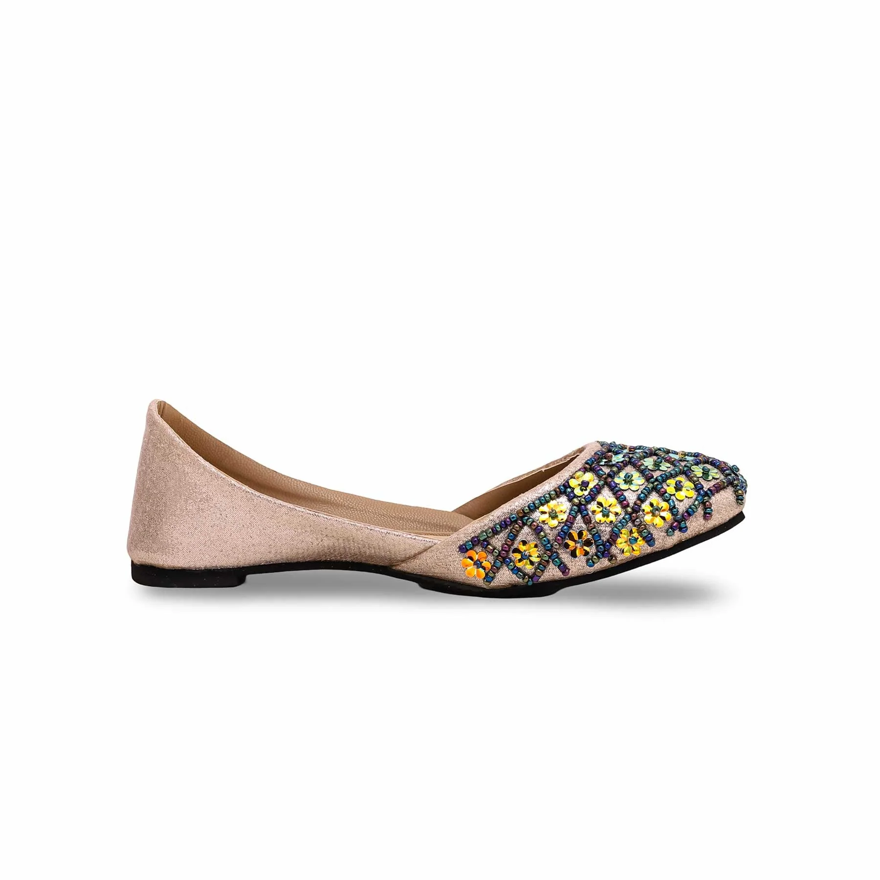 Girls Golden Fancy Khussa KD2239