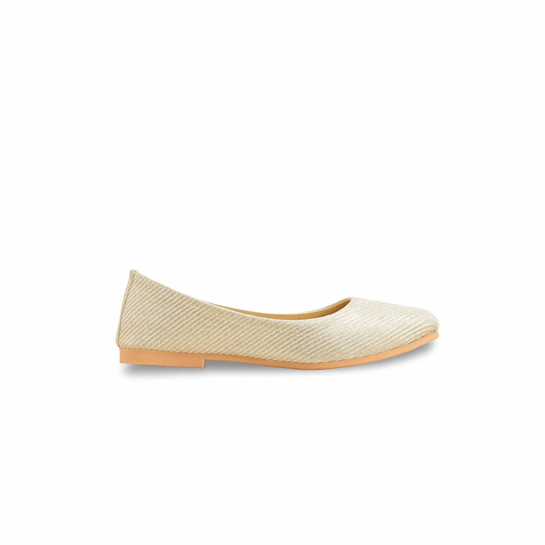 Girls Golden Fancy Pumps KD2487 - Image 2