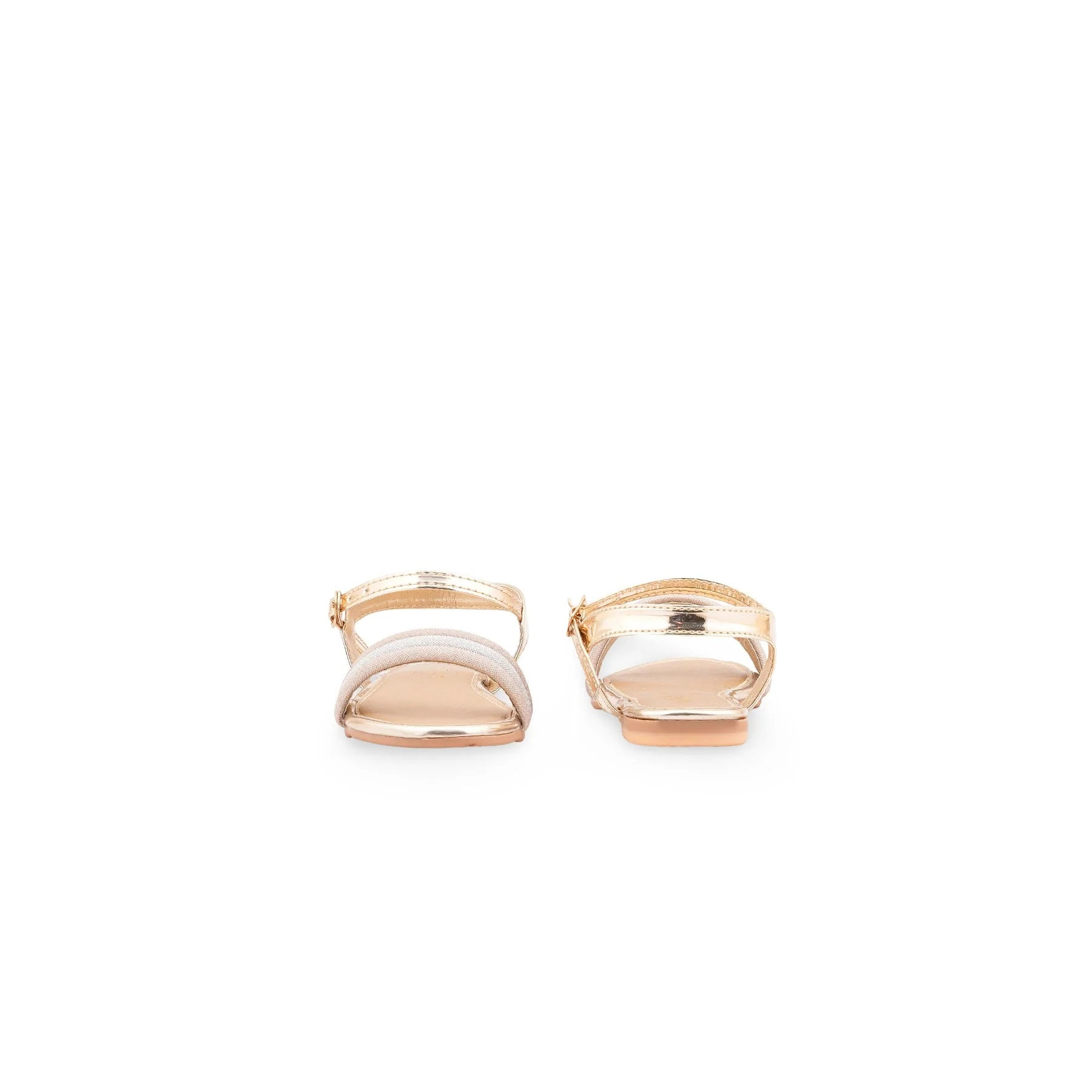 Girls Golden Fancy Sandal KD5877 - Image 4