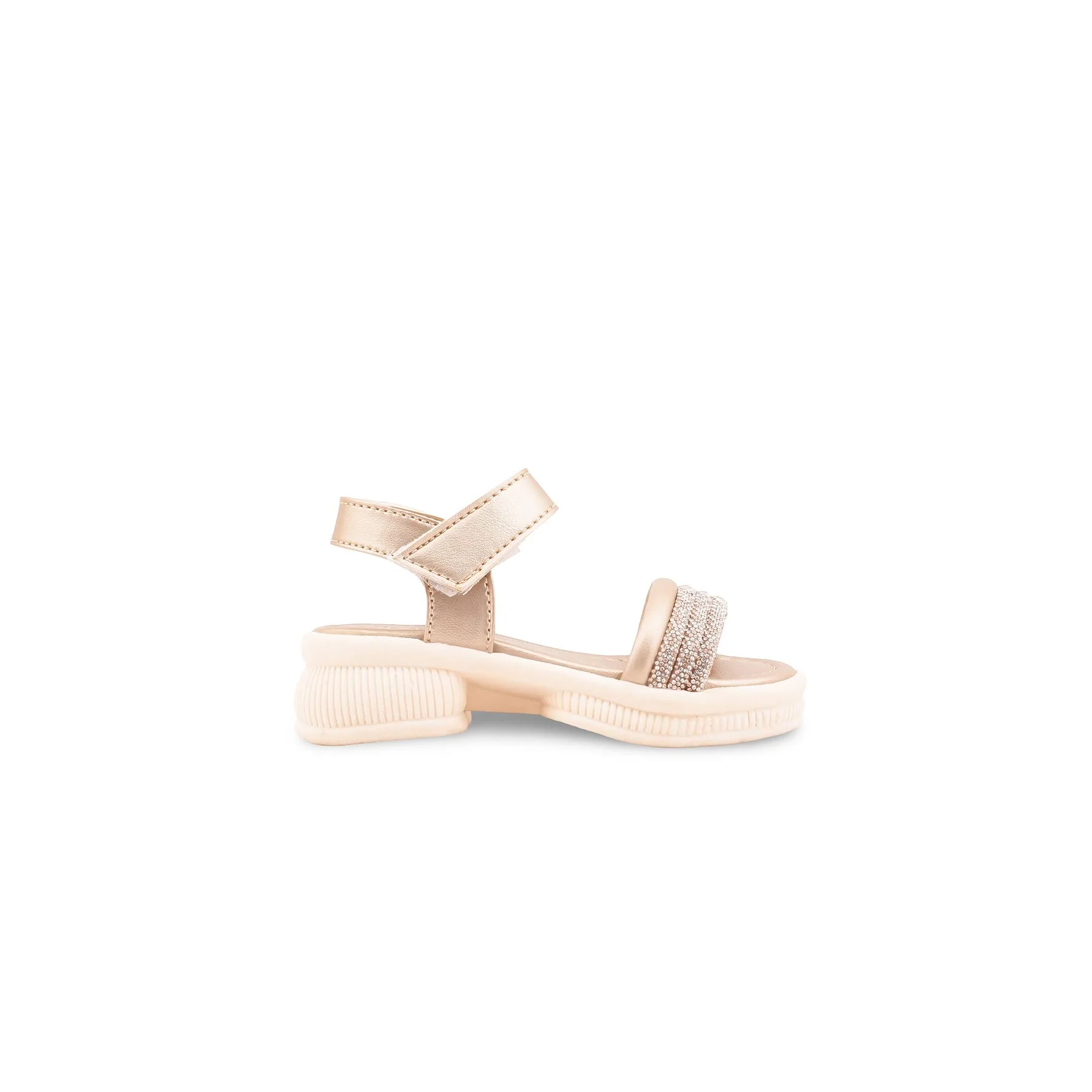 Girls Golden Fancy Sandal KD5961 - Image 2