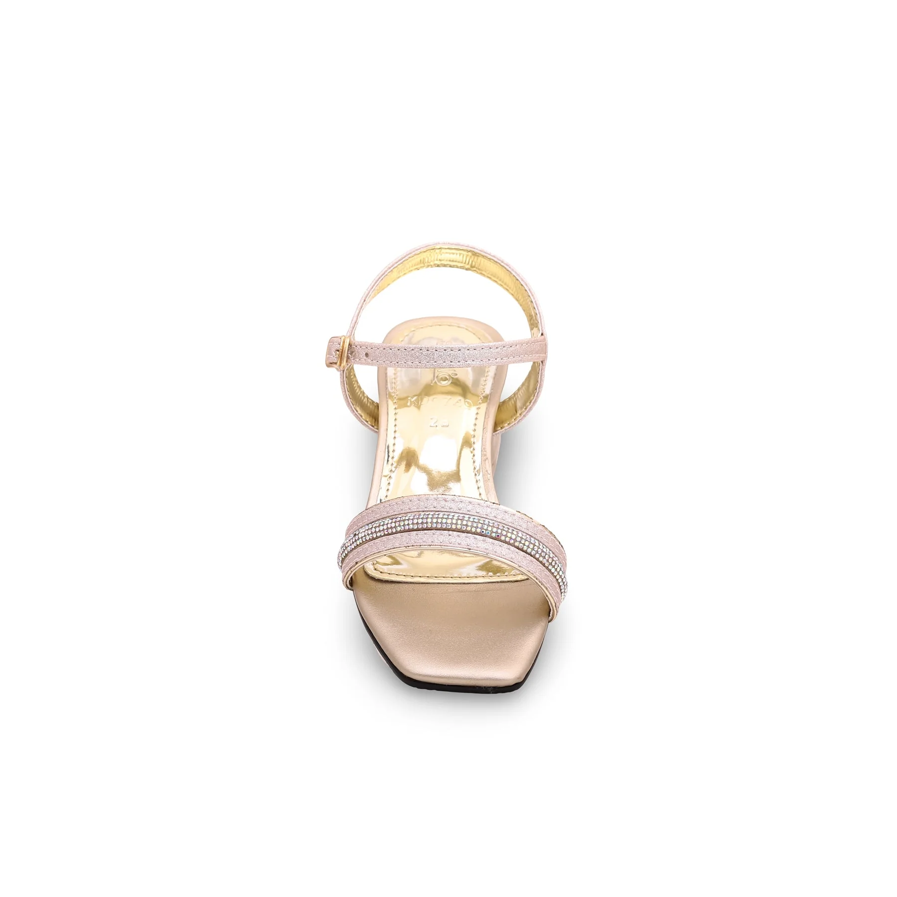 Girls Golden Fancy Sandal KD9749 - Image 4