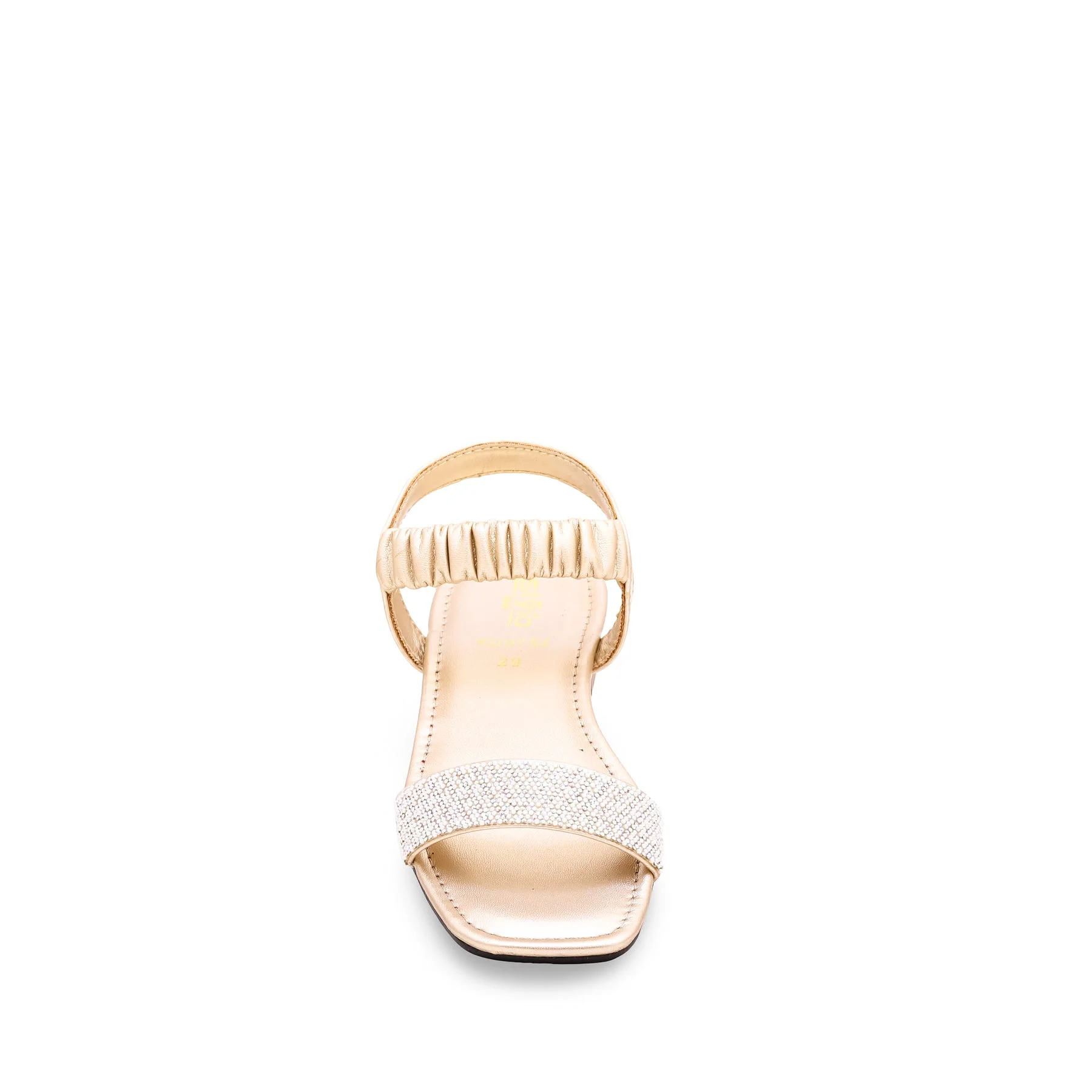 Girls Golden Fancy Sandal KD9752 - Image 3