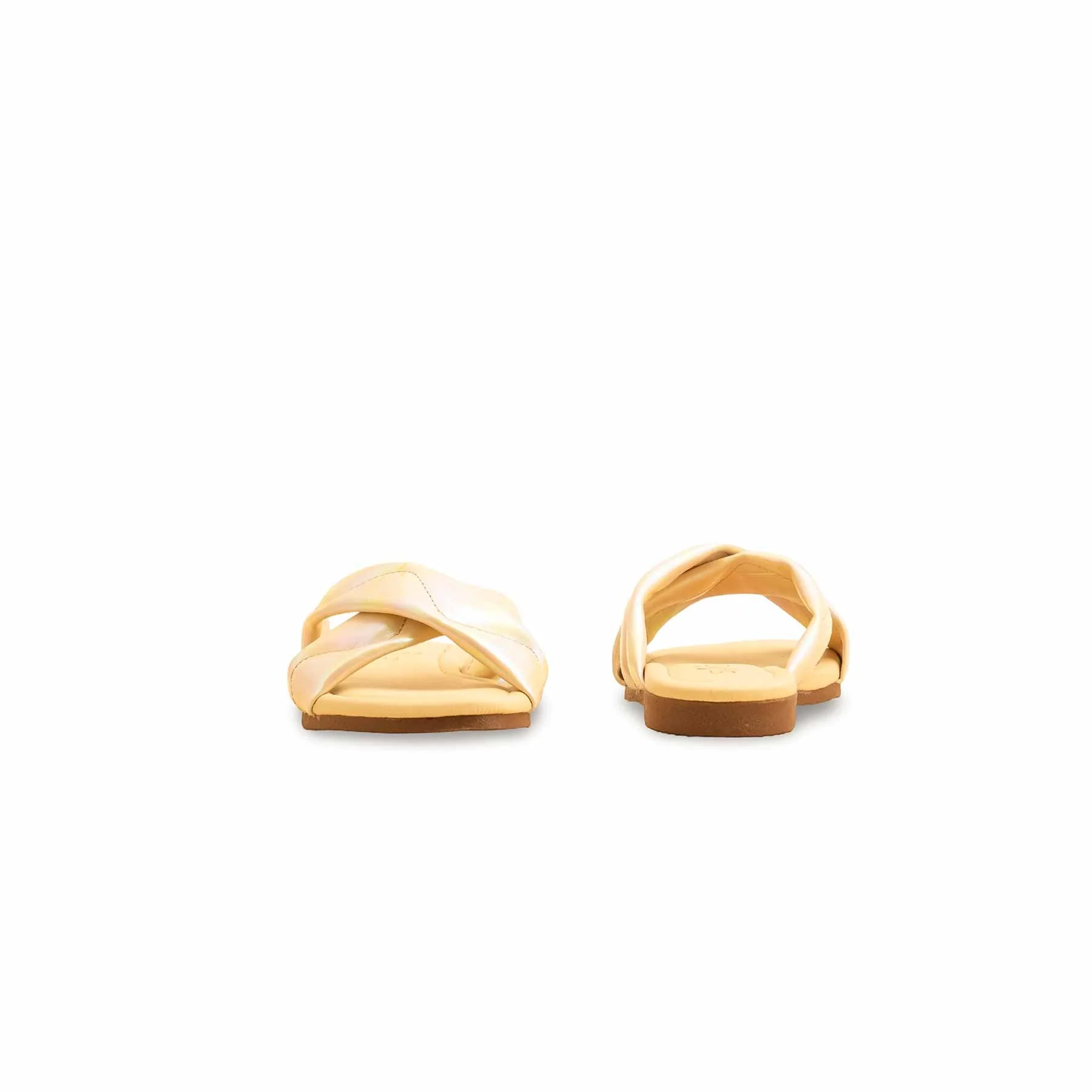 Girls Golden Fancy Slipper KD5682 - Image 3