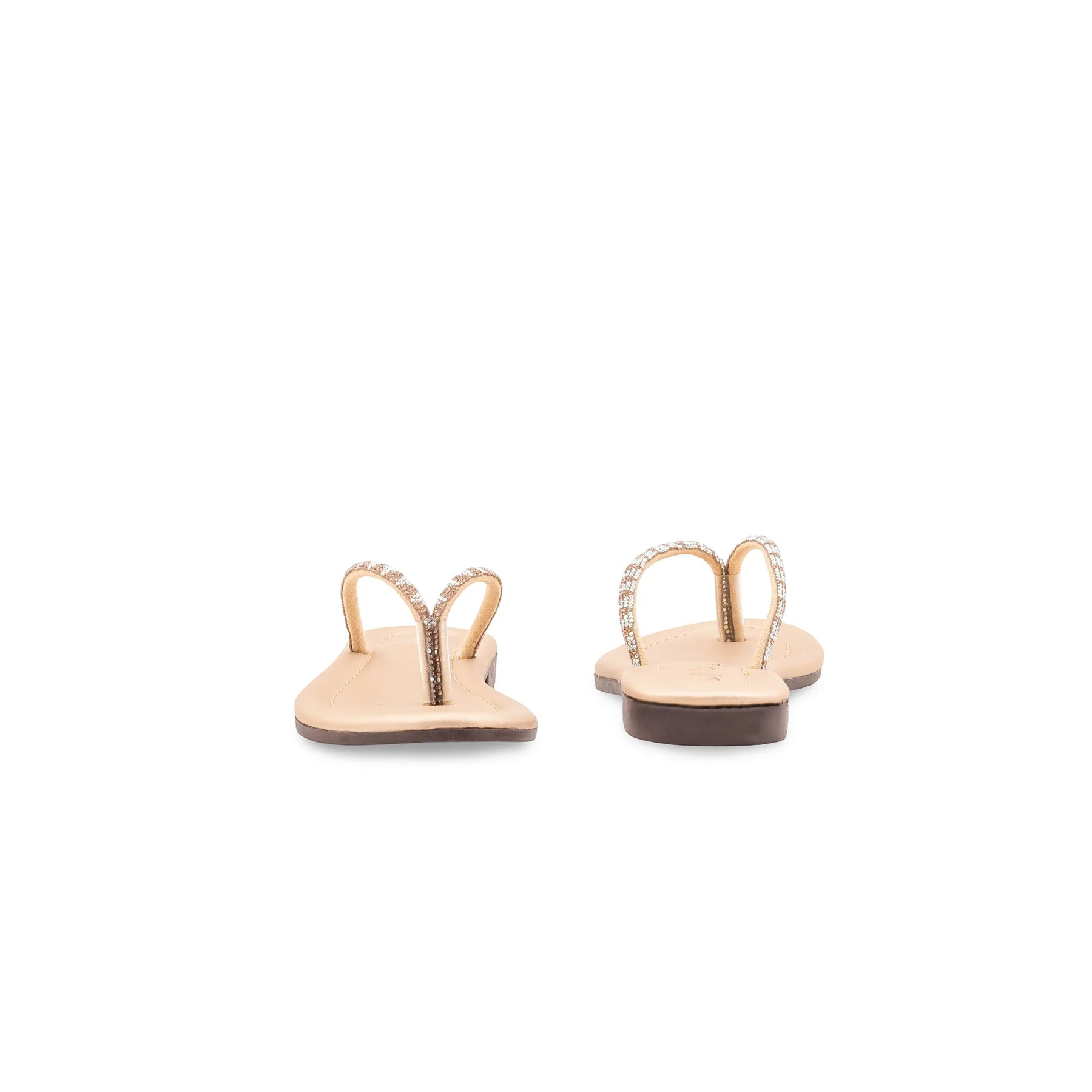 Girls Golden Fancy Slipper KD5911 - Image 4