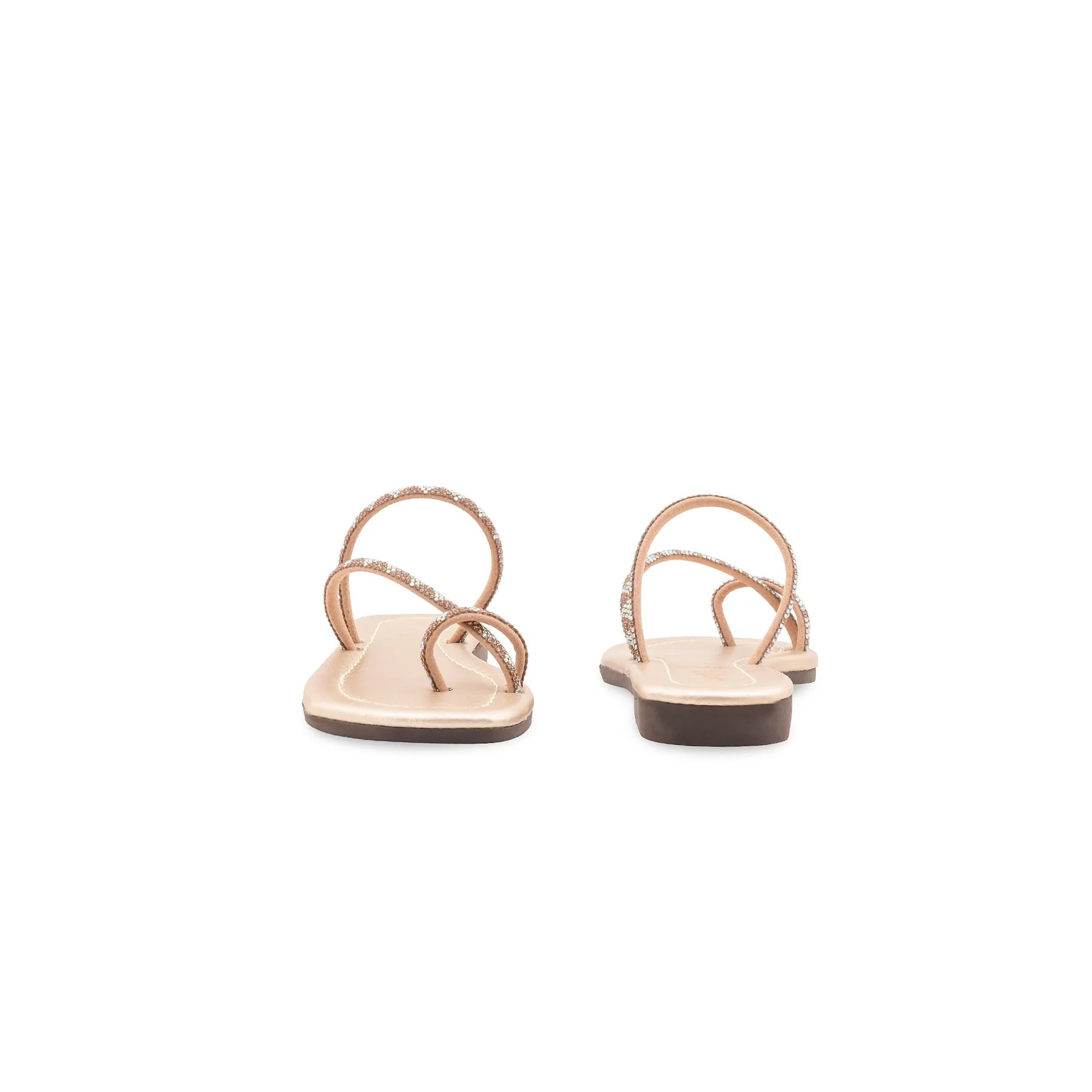 Girls Golden Fancy Slipper KD5916 - Image 4
