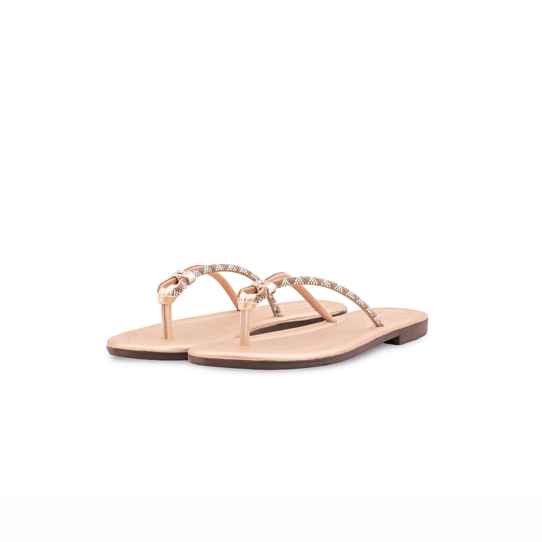 Girls Golden Fancy Slipper KD5917 - Image 3