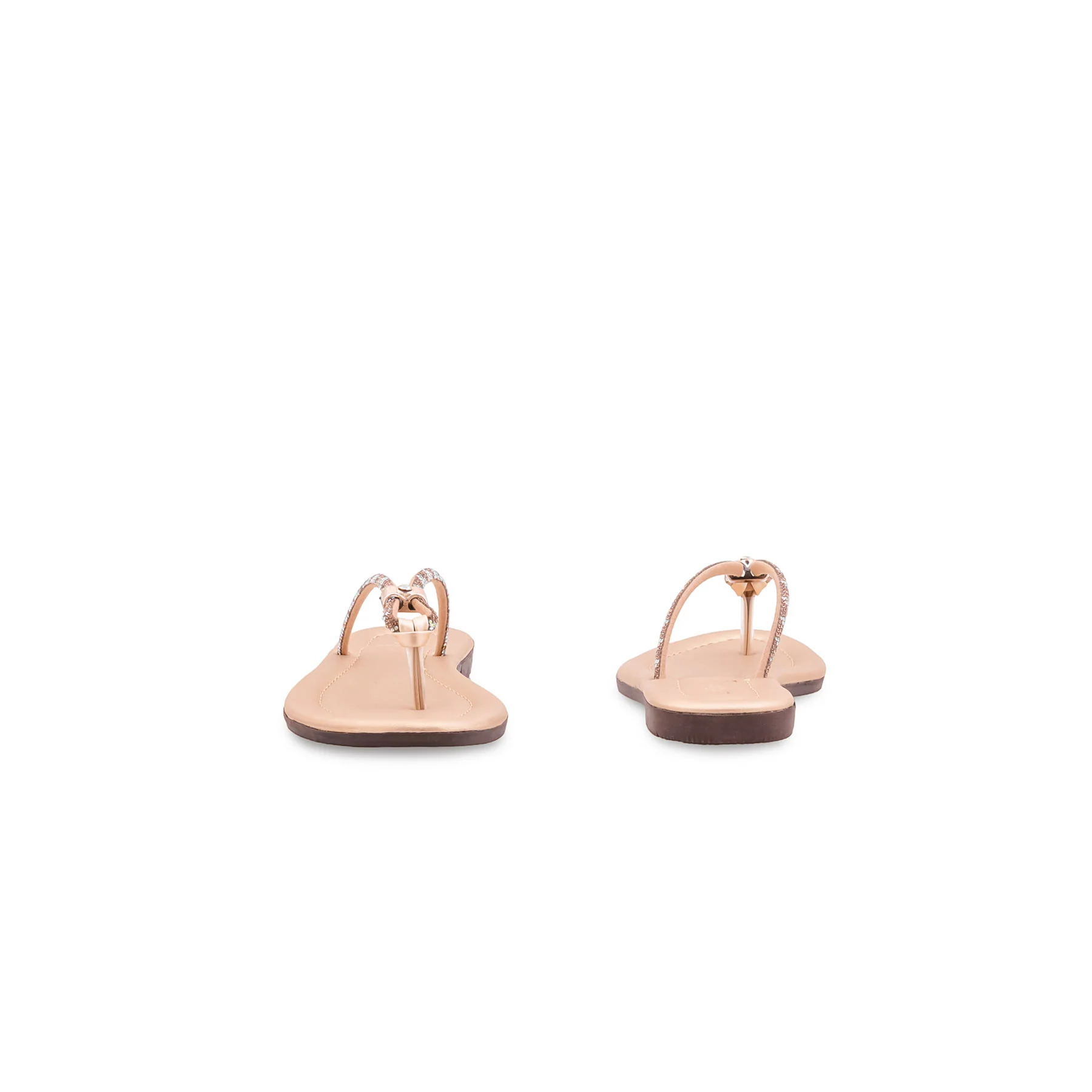 Girls Golden Fancy Slipper KD5917 - Image 4
