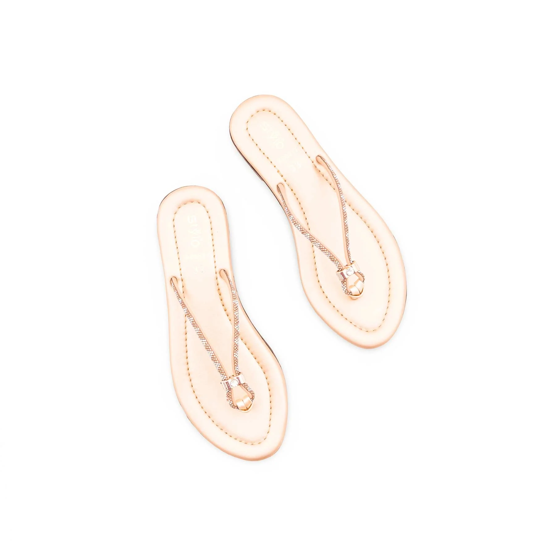 Girls Golden Fancy Slipper KD5917 - Image 5