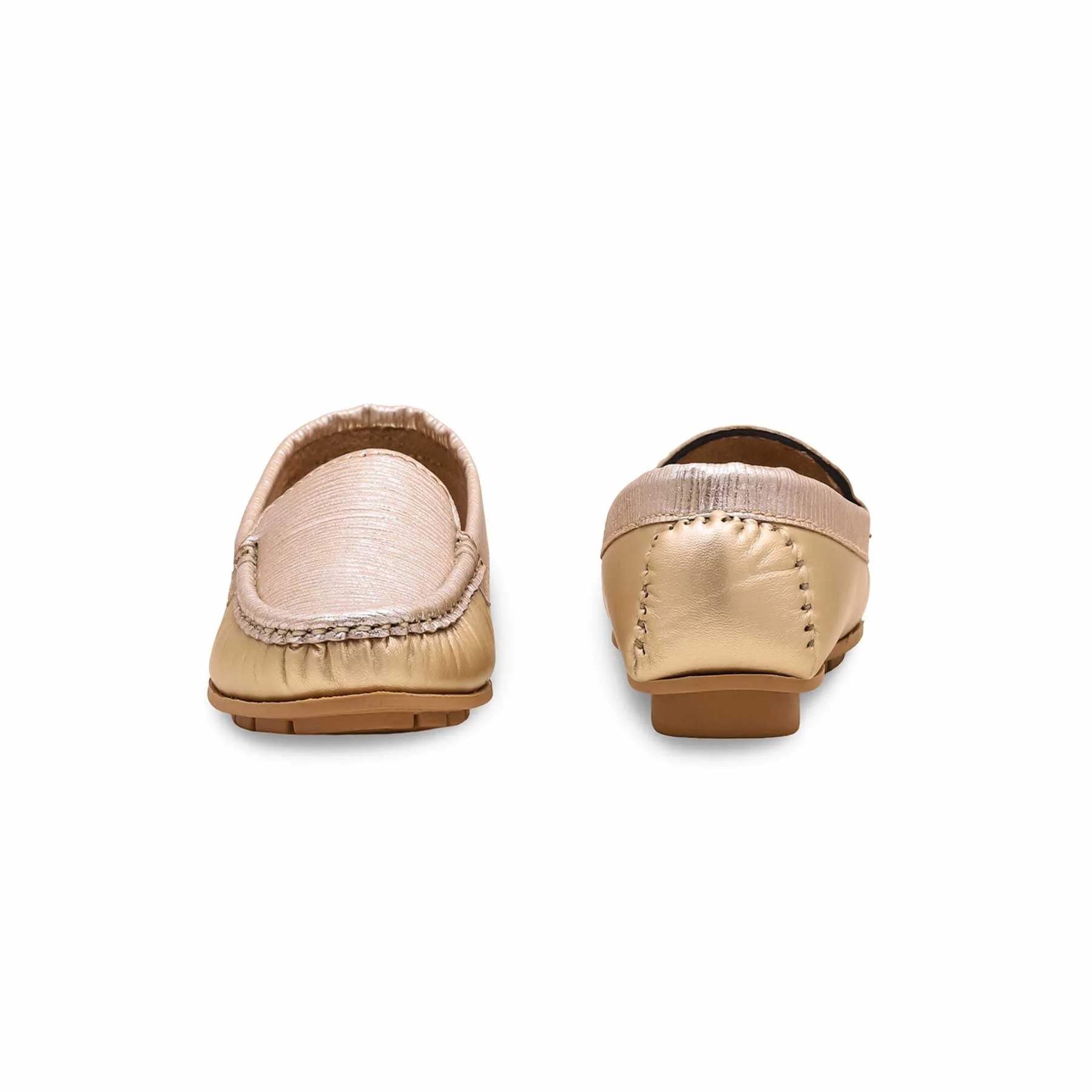 Girls Golden Formal Moccasin KD2351 - Image 4