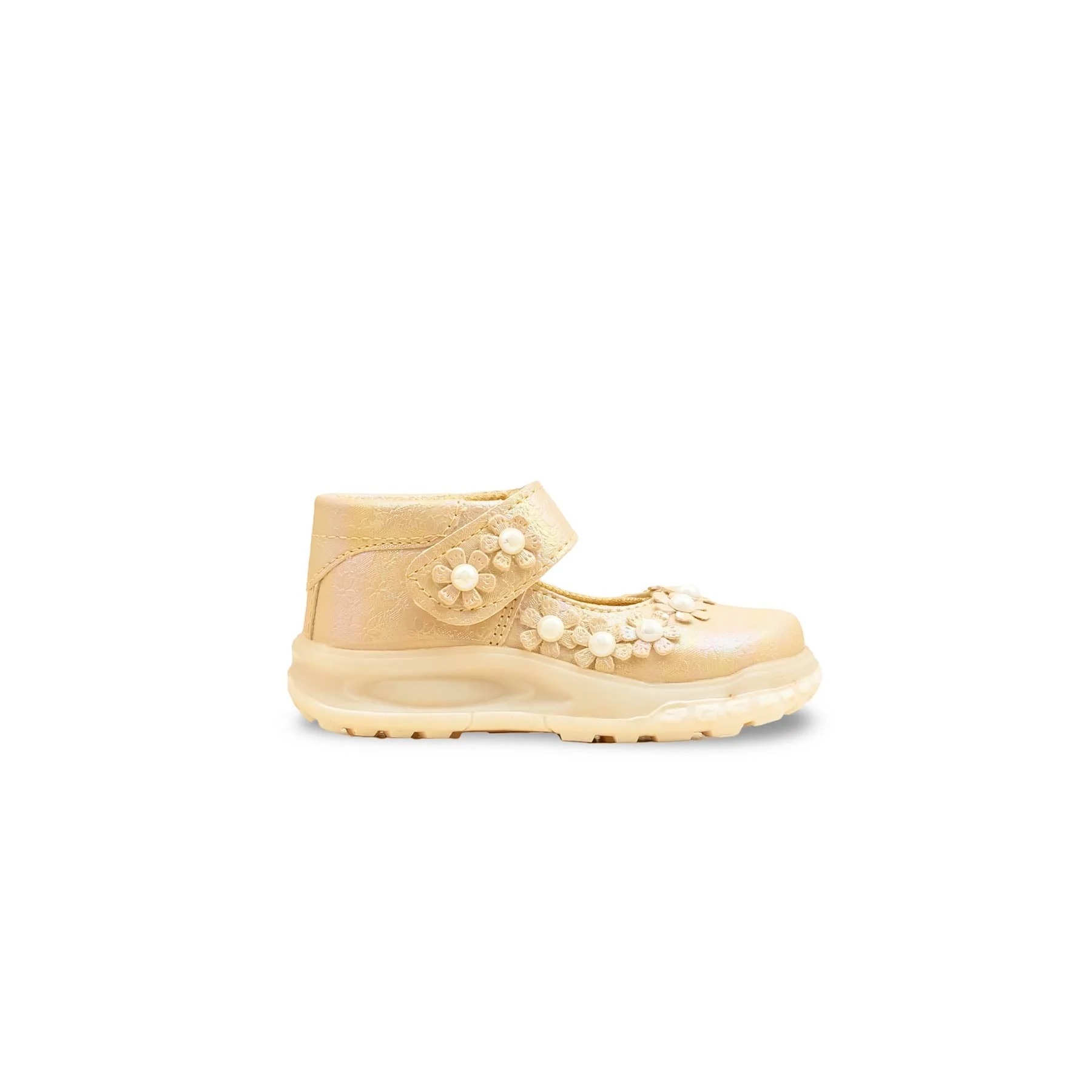 Girls Golden Formal Pumps KD2548 - Image 2