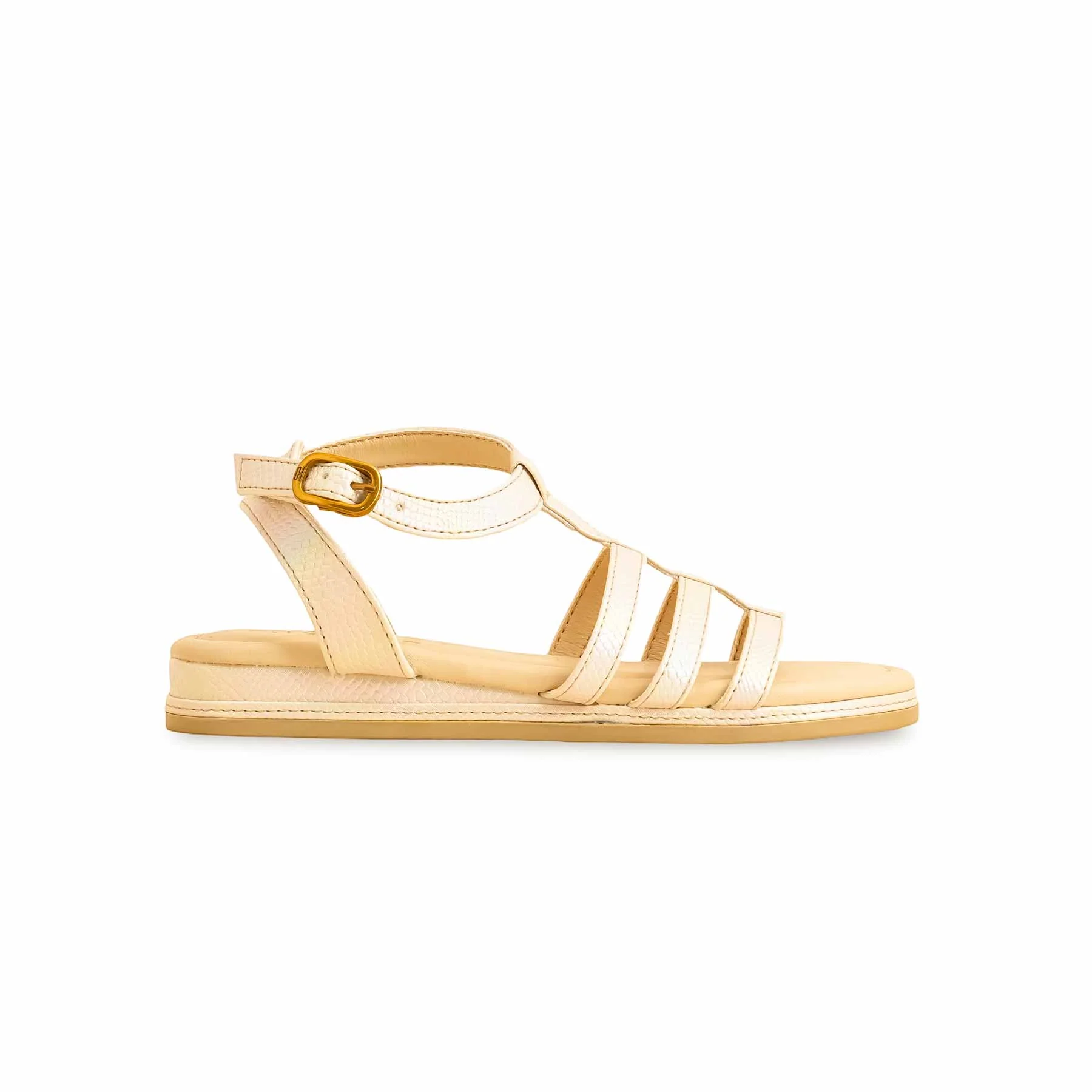 Girls Golden Formal Sandal KD5646 - Image 2