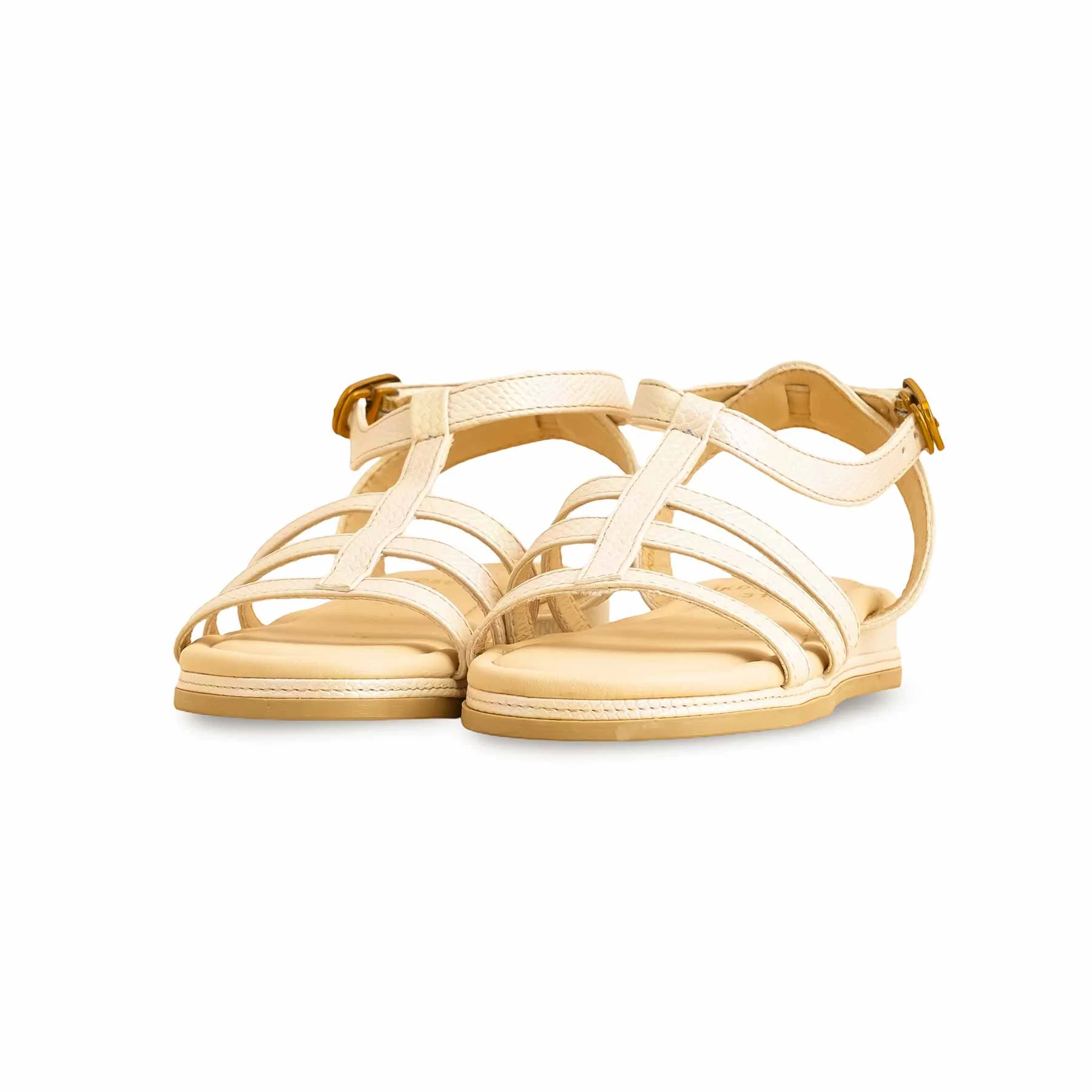 Girls Golden Formal Sandal KD5646 - Image 3