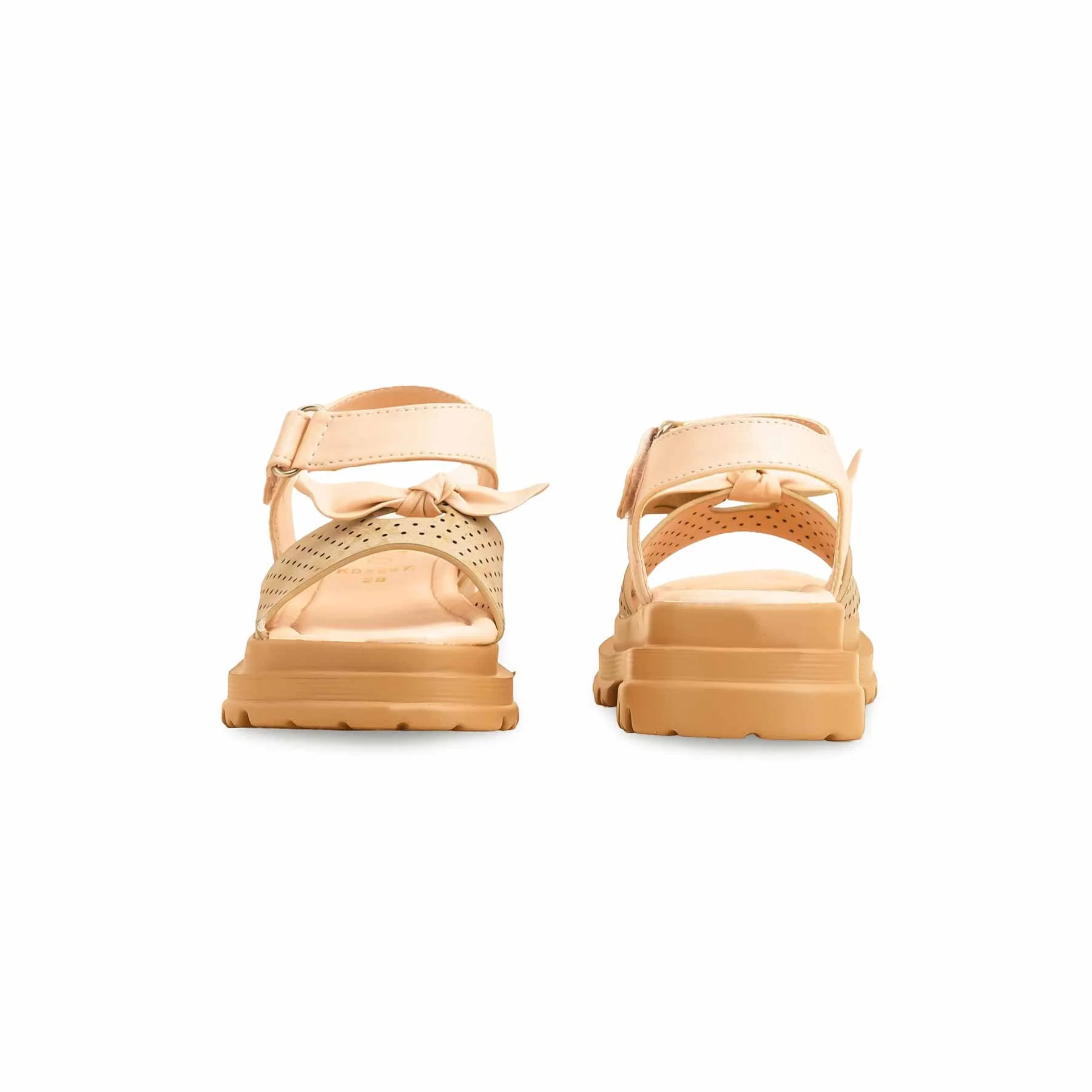 Girls Golden Formal Sandal KD5697 - Image 4