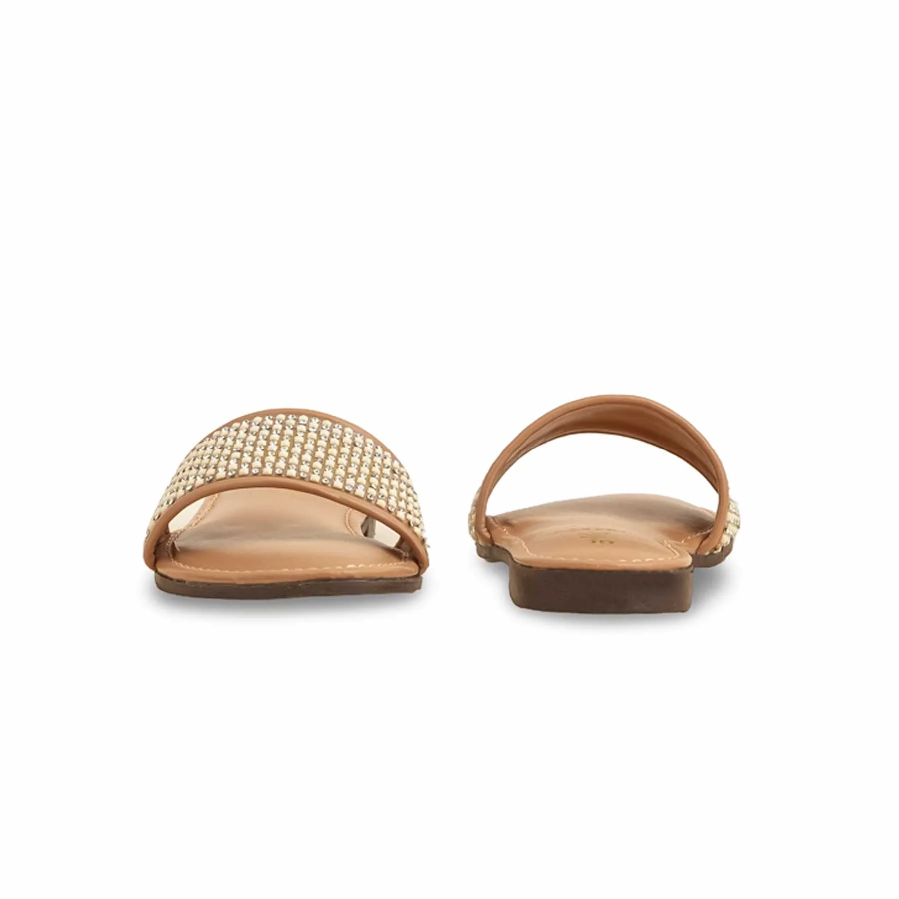 Girls Golden Formal Slipper KD5588 - Image 4
