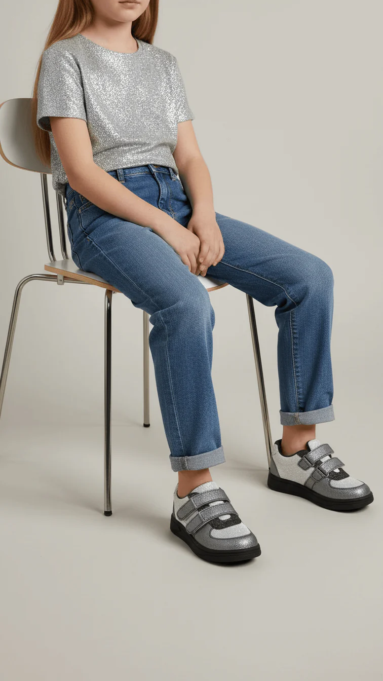 Girls Grey Casual Jogger KD1953