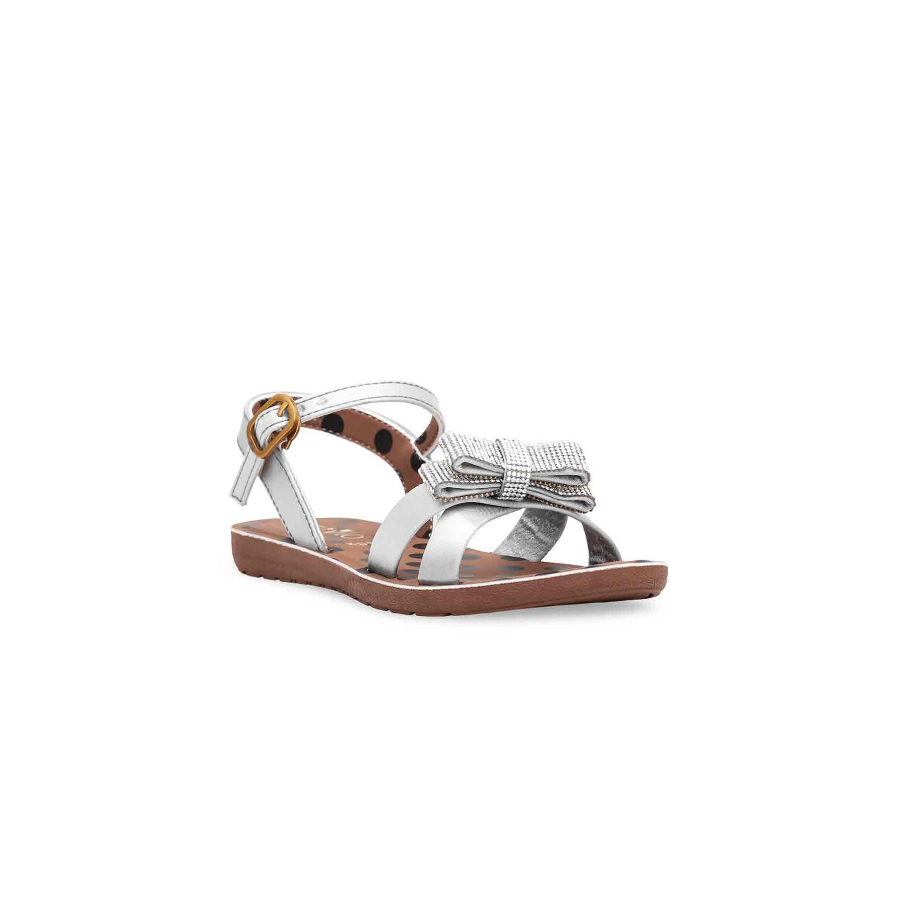 Girls Grey Casual Sandal KD9735 - Image 2