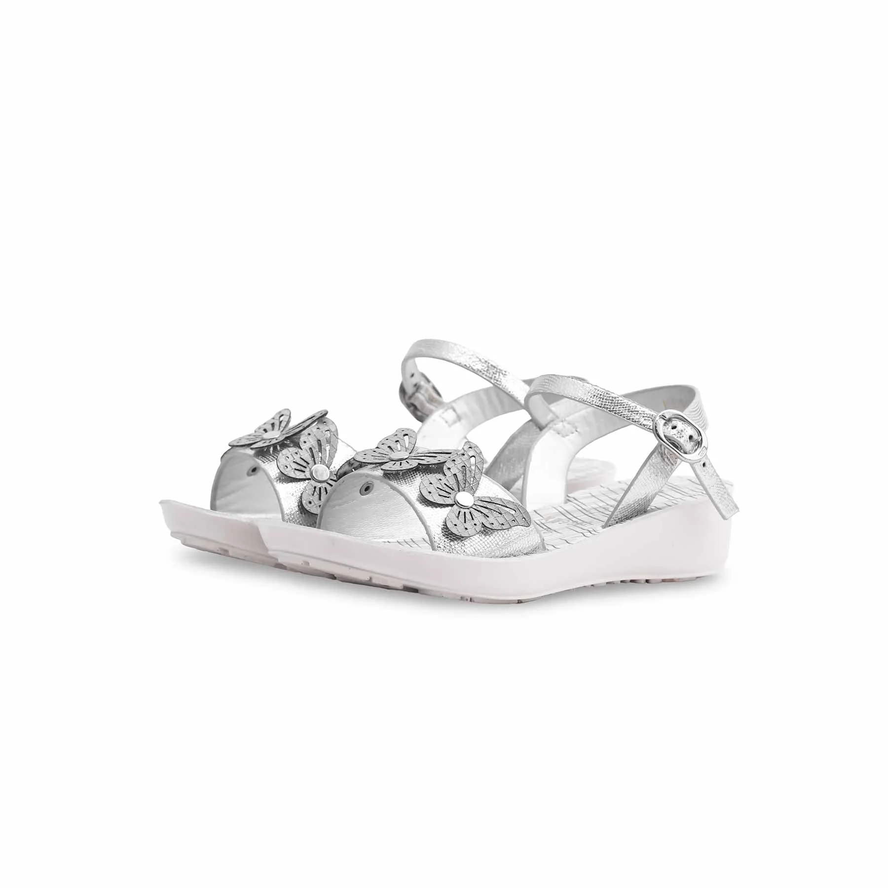 Girls Grey Casual Sandal KD9841 - Image 2