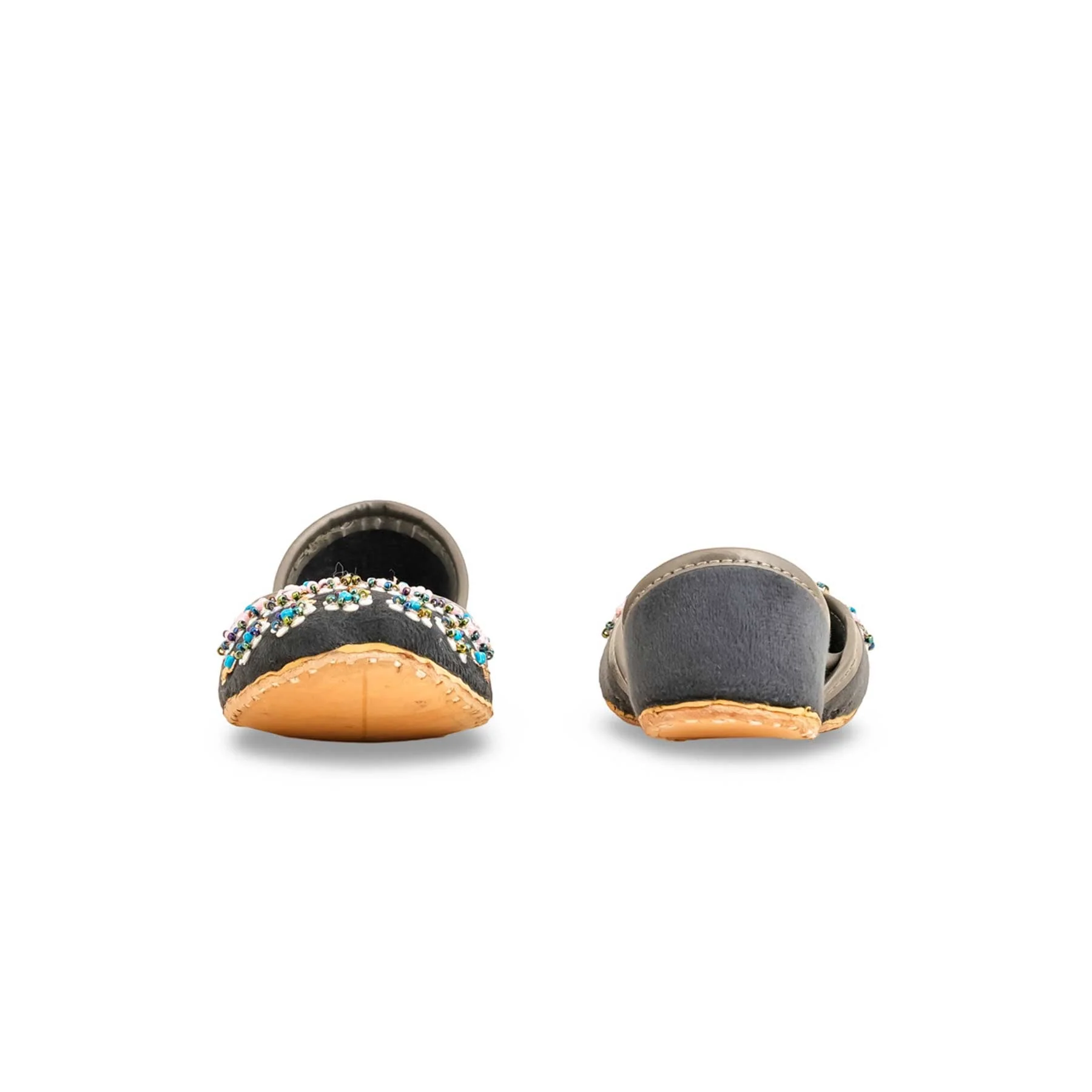 Girls Grey Fancy Khussa KD2448 - Image 4