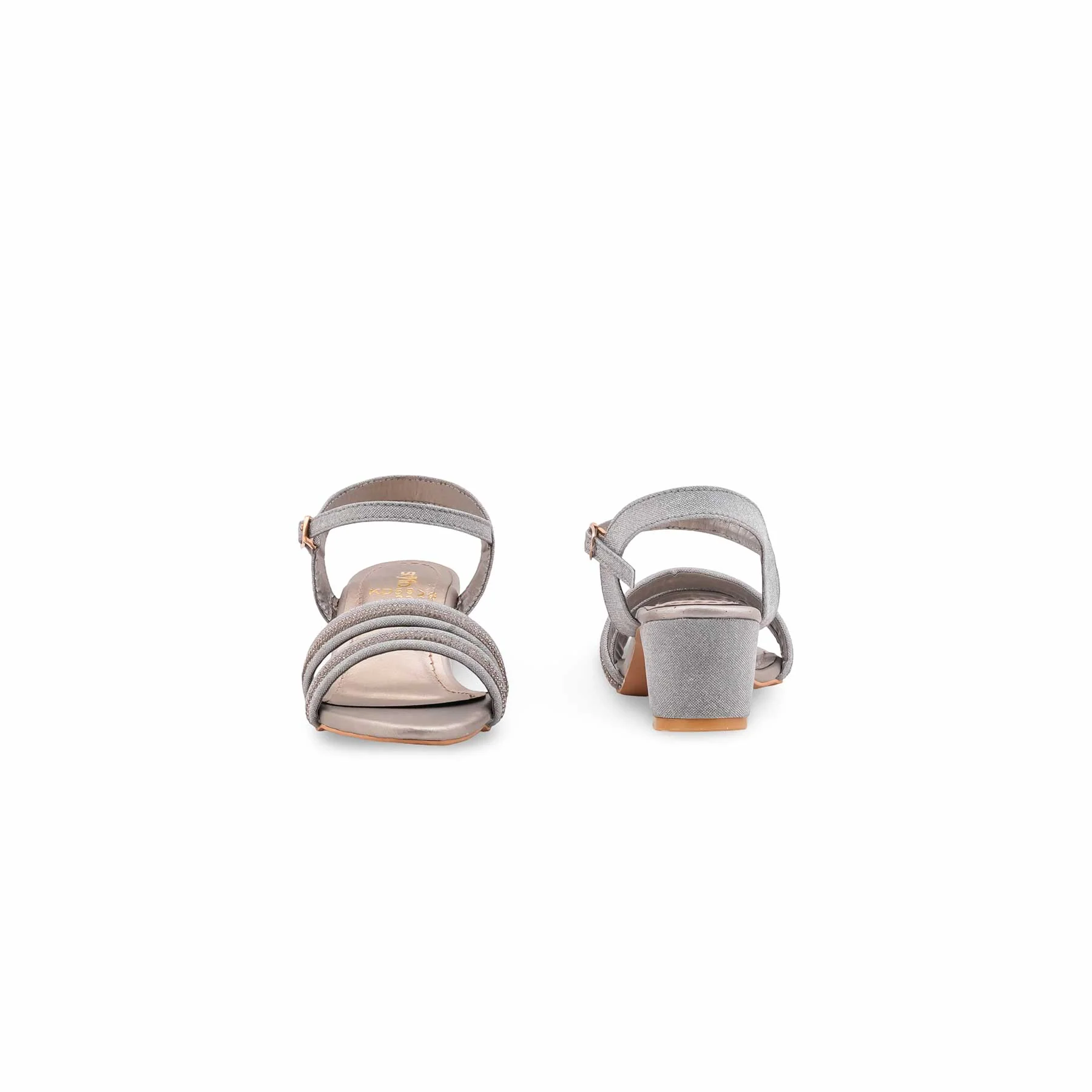 Girls Grey Fancy Sandal KD5928 - Image 4