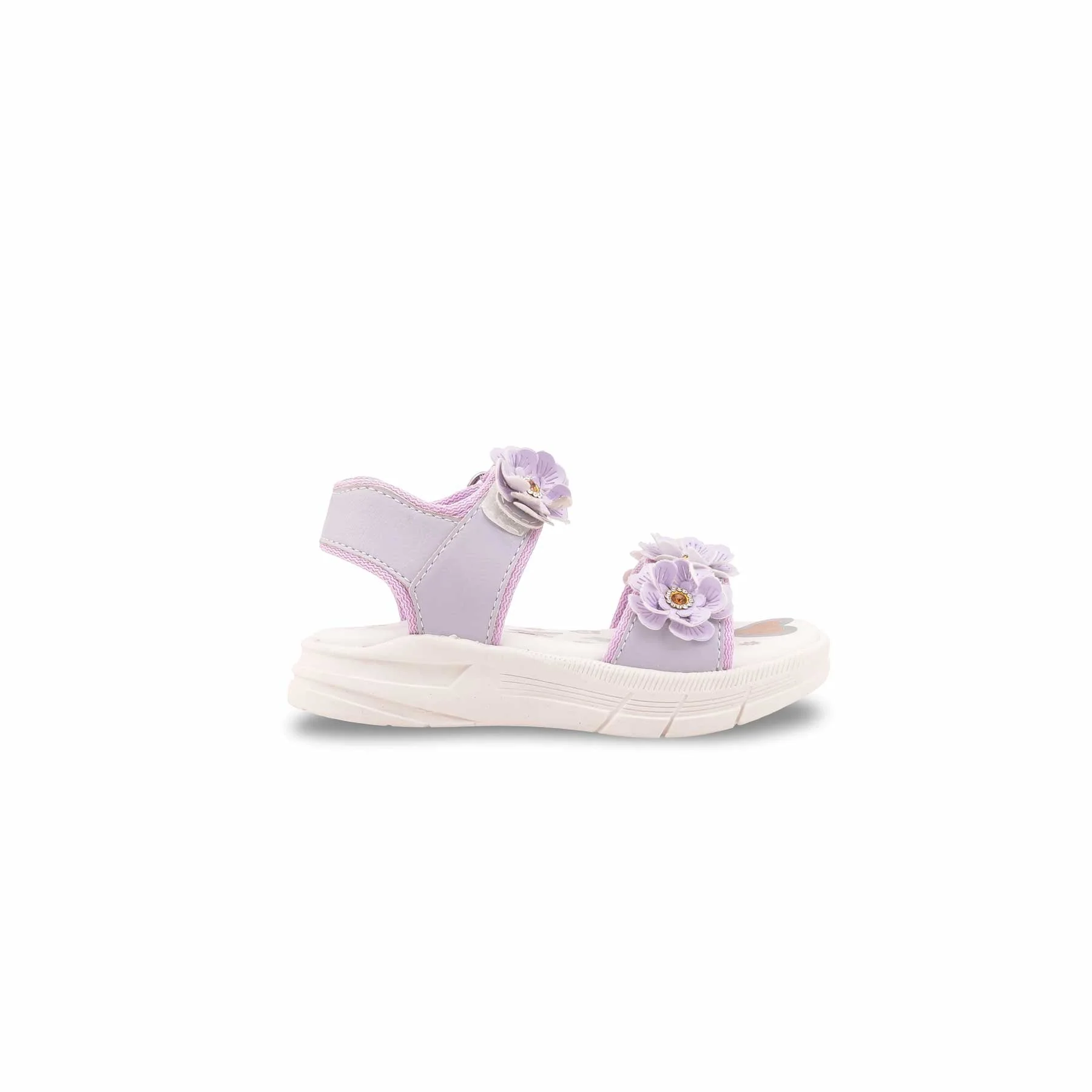 Girls Lilac Casual Sandal KD5833 - Image 2