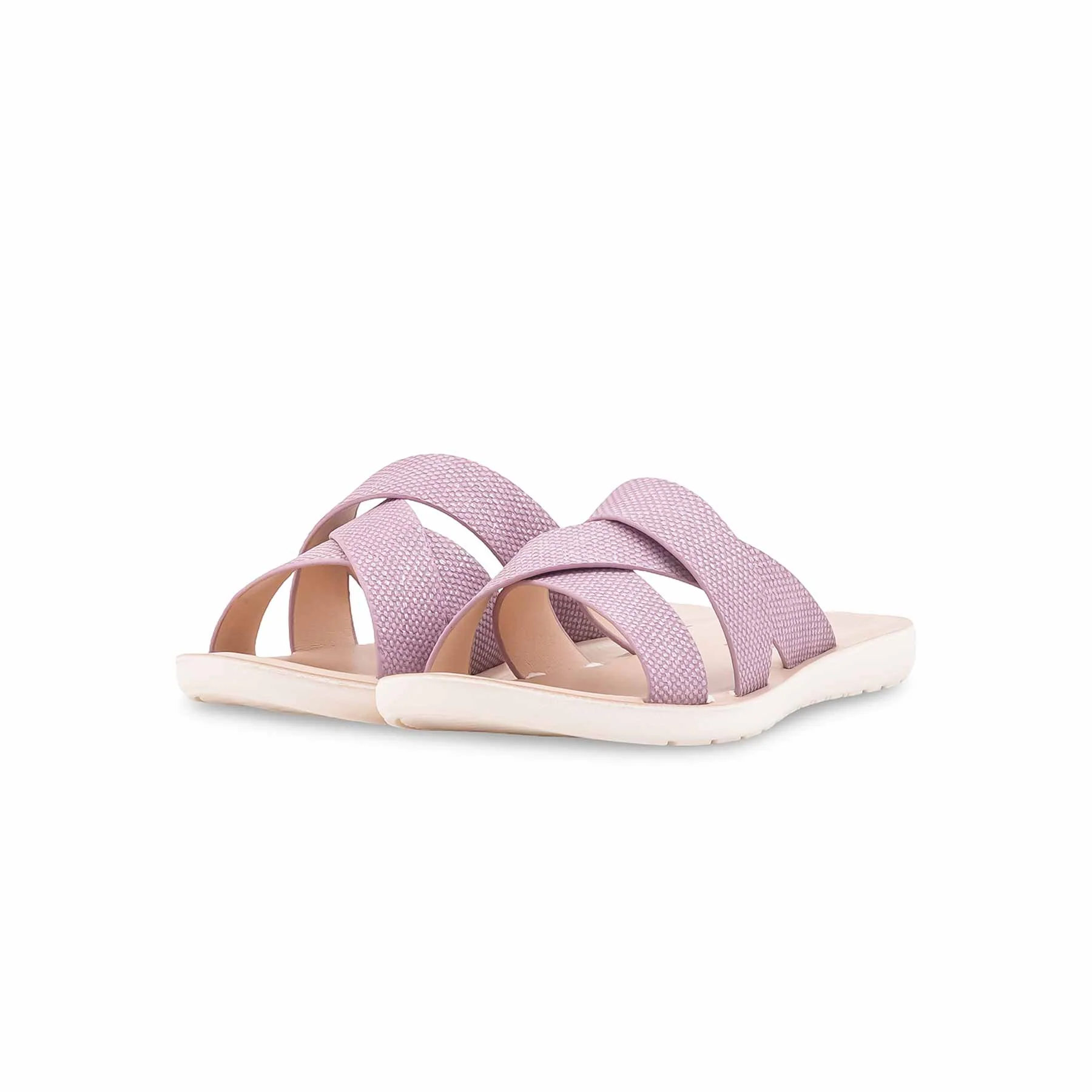 Girls Lilac Casual Slipper KD2764 - Image 3