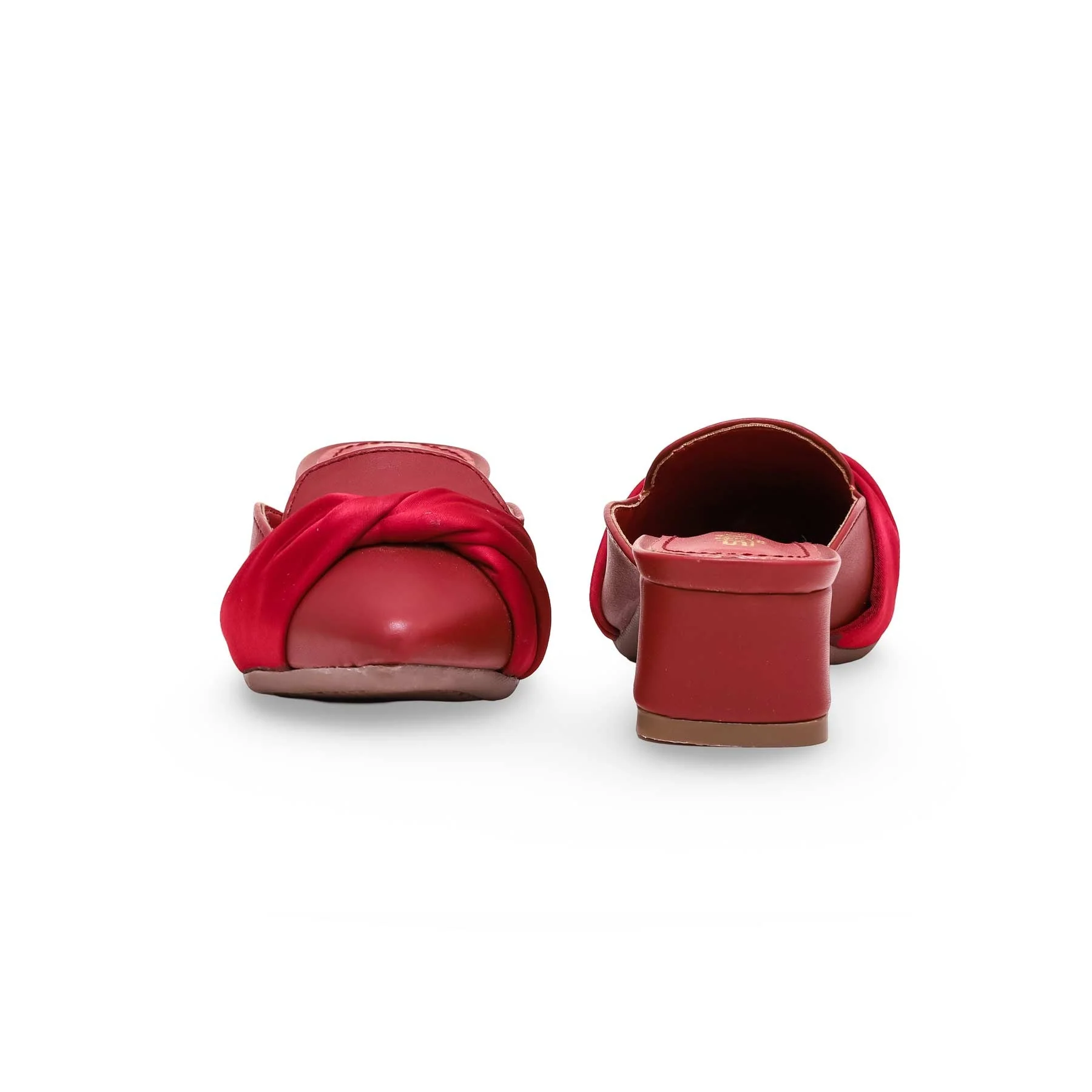 Girls Maroon Formal Pumps KD2295 - Image 3