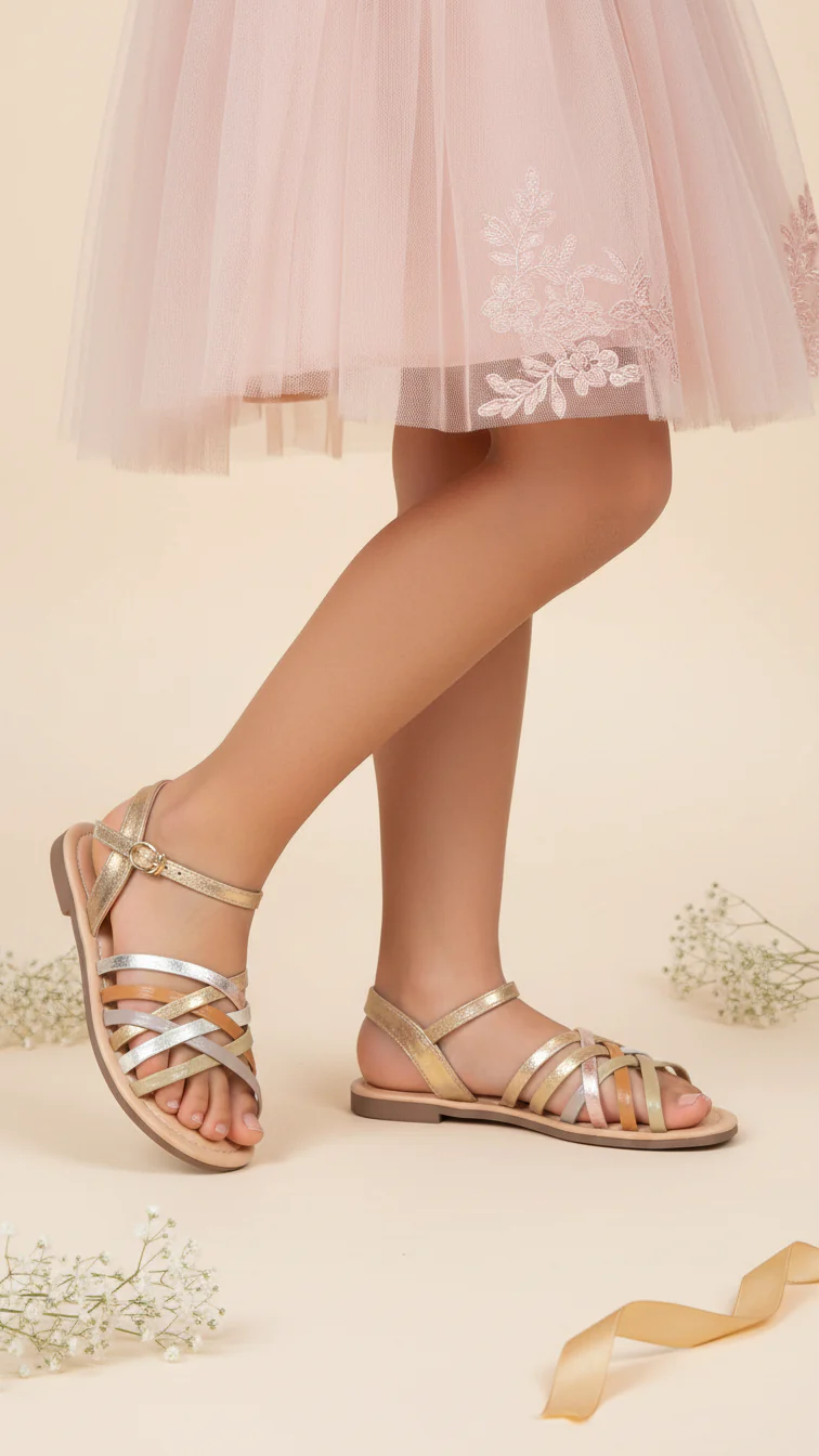 Girls Multy Casual Sandal KD5780