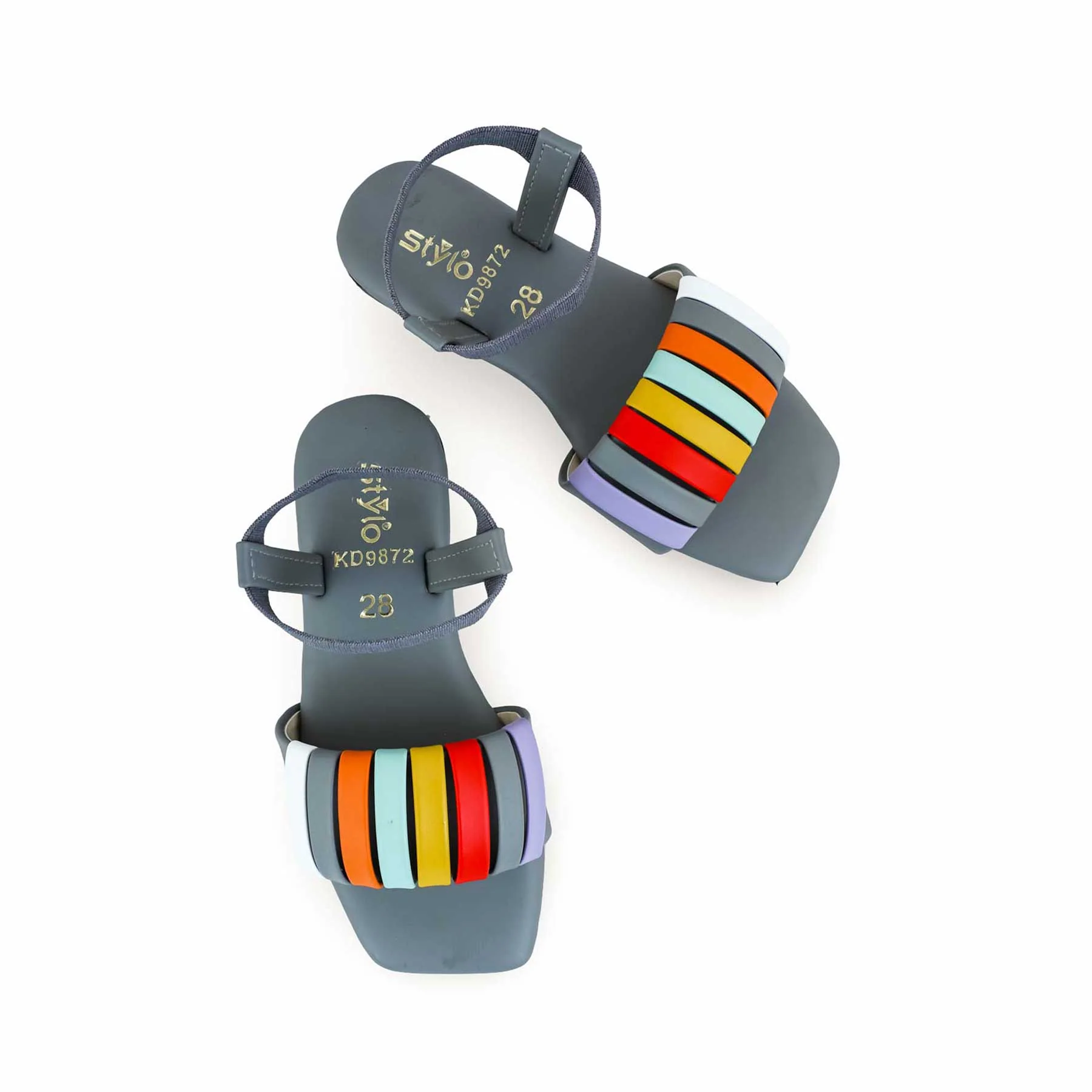 Girls Multy Casual Sandal KD9872 - Image 5