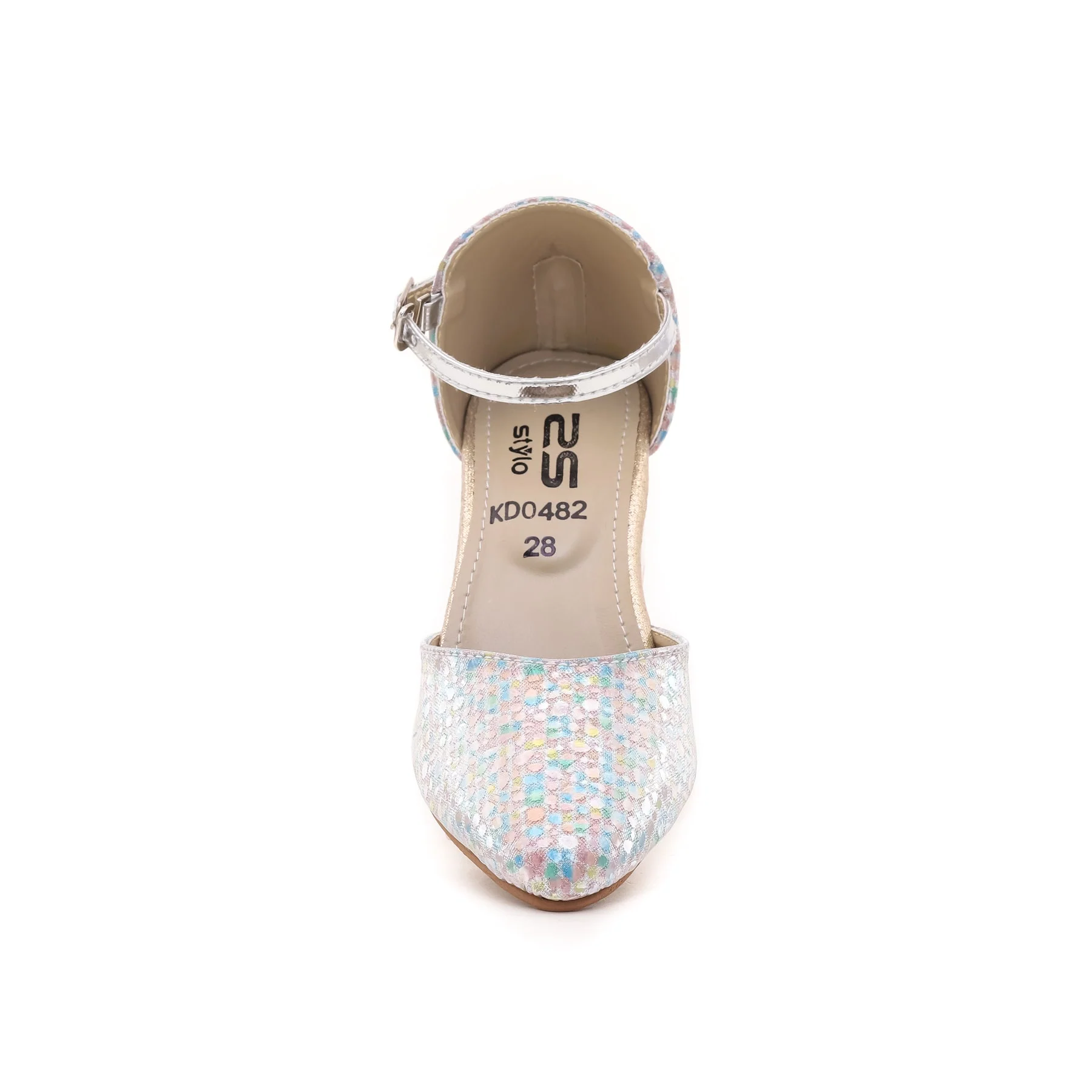 Girls Multy Fancy Pumps KD0482 - Image 3