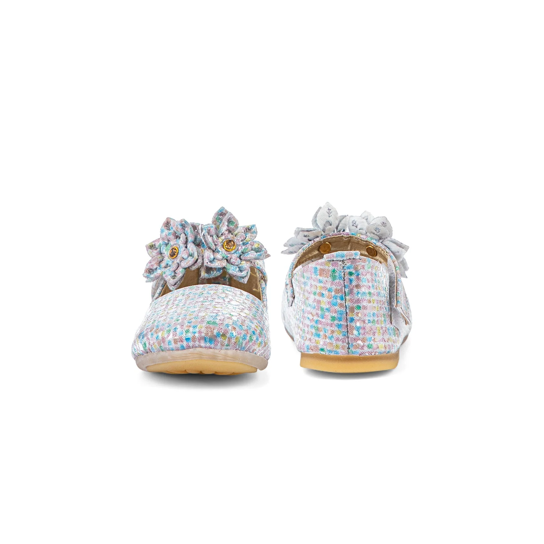 Girls Multy Fancy Pumps KD0903 - Image 3