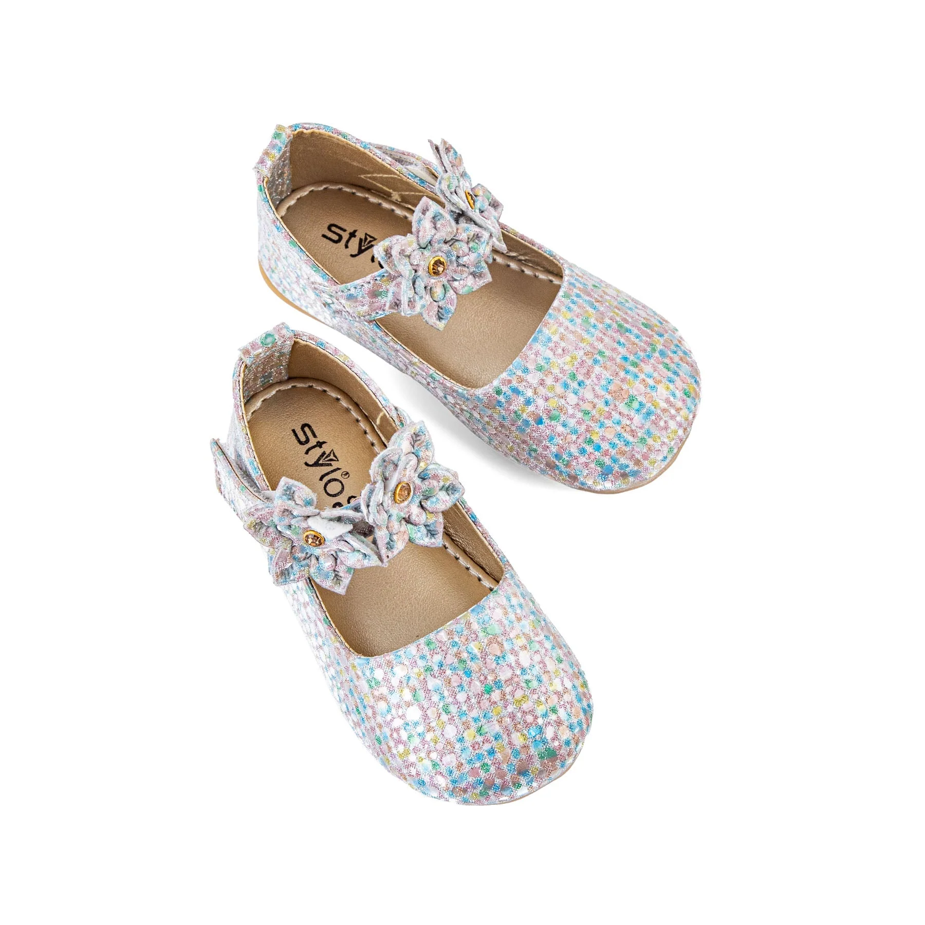 Girls Multy Fancy Pumps KD0903 - Image 4