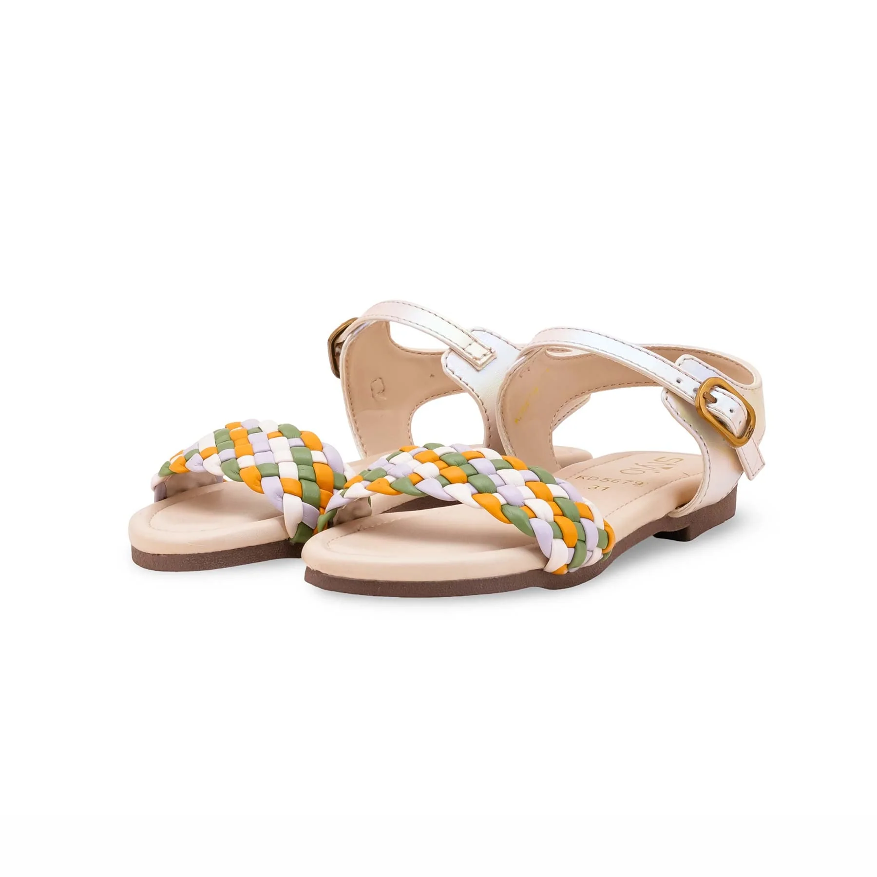 Girls Multy Formal Sandal KD5679 - Image 3