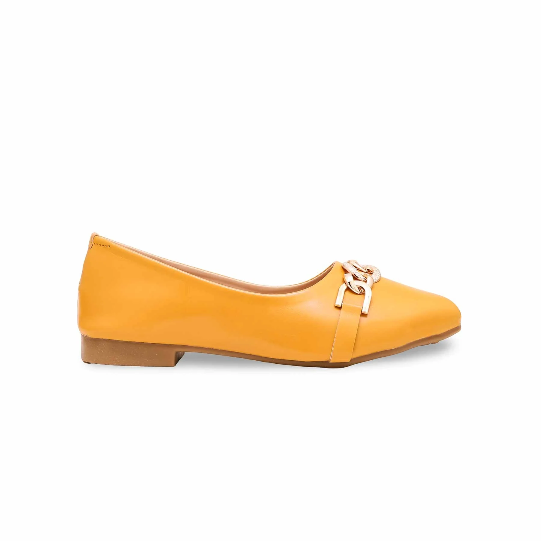 Girls Mustard Casual Pumps KD2425 - Image 2
