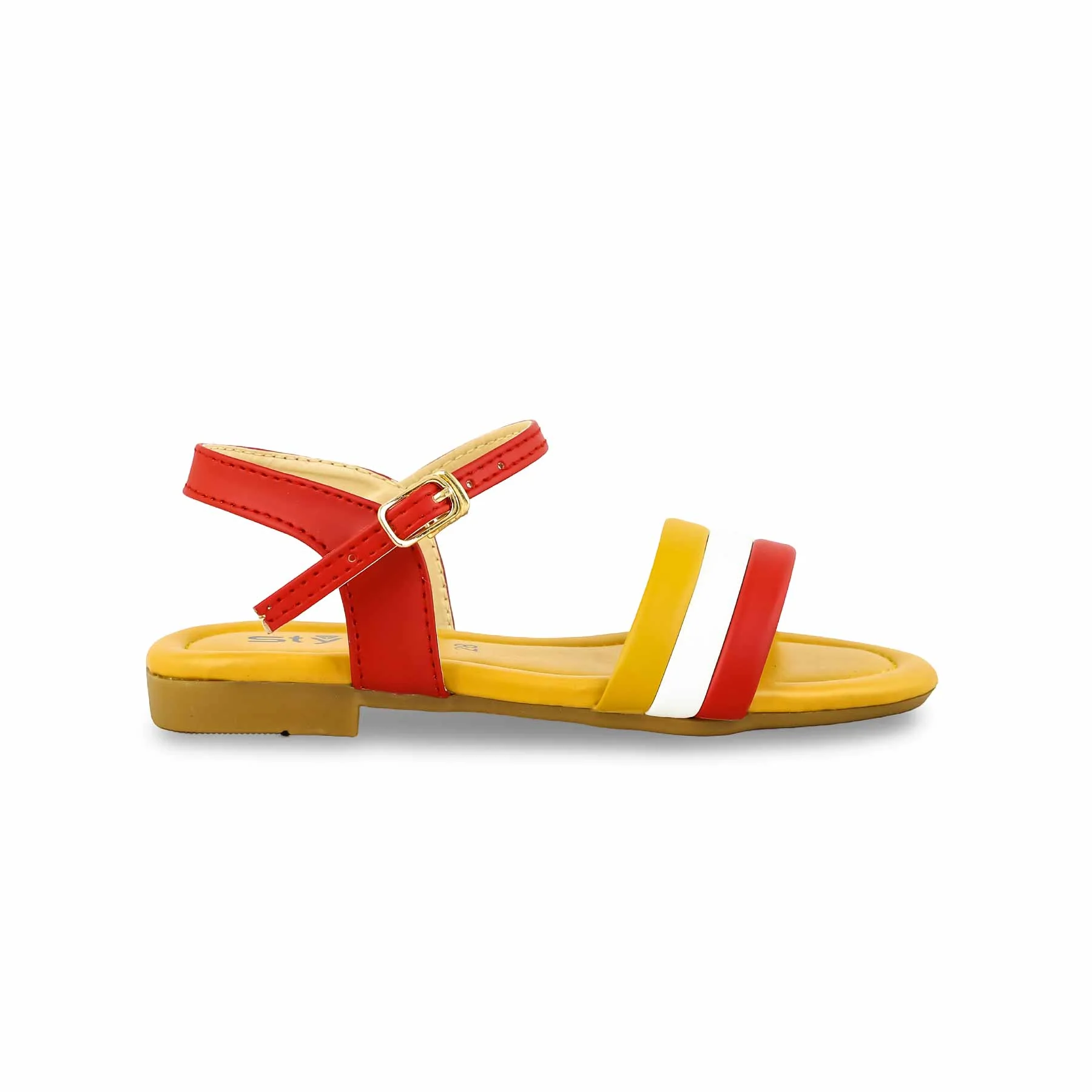 Girls Mustard Casual Sandal KD9851 - Image 2