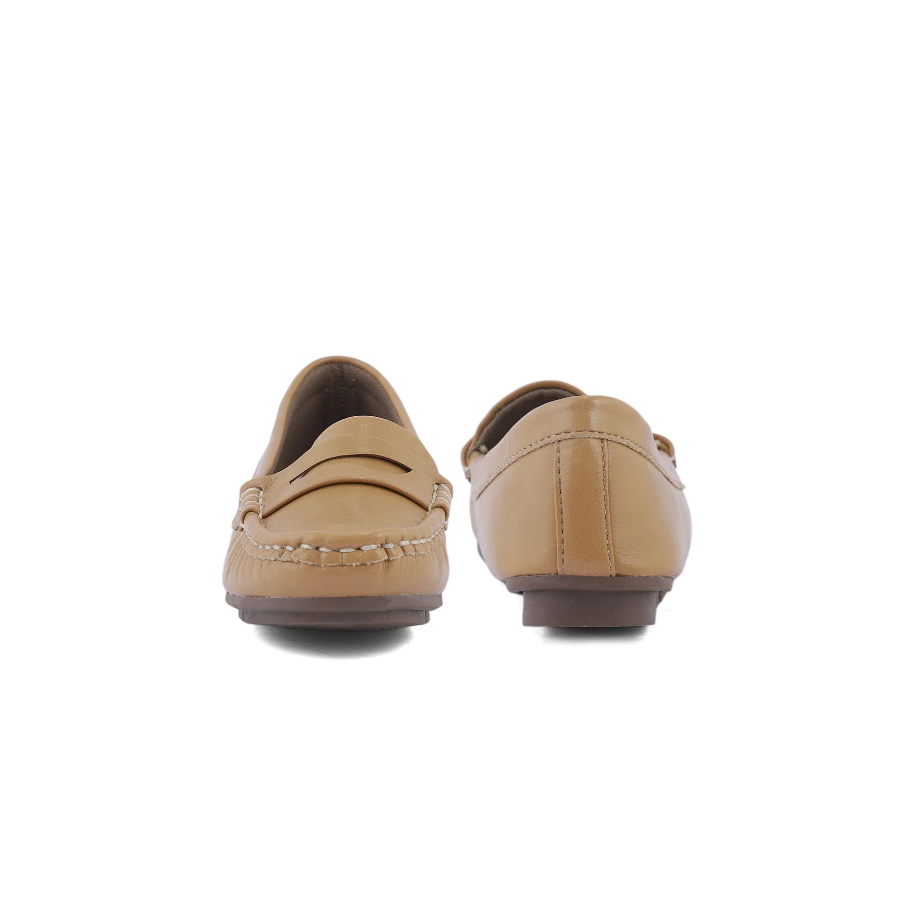Girls Mustard Formal Moccasin KD2300 - Image 3