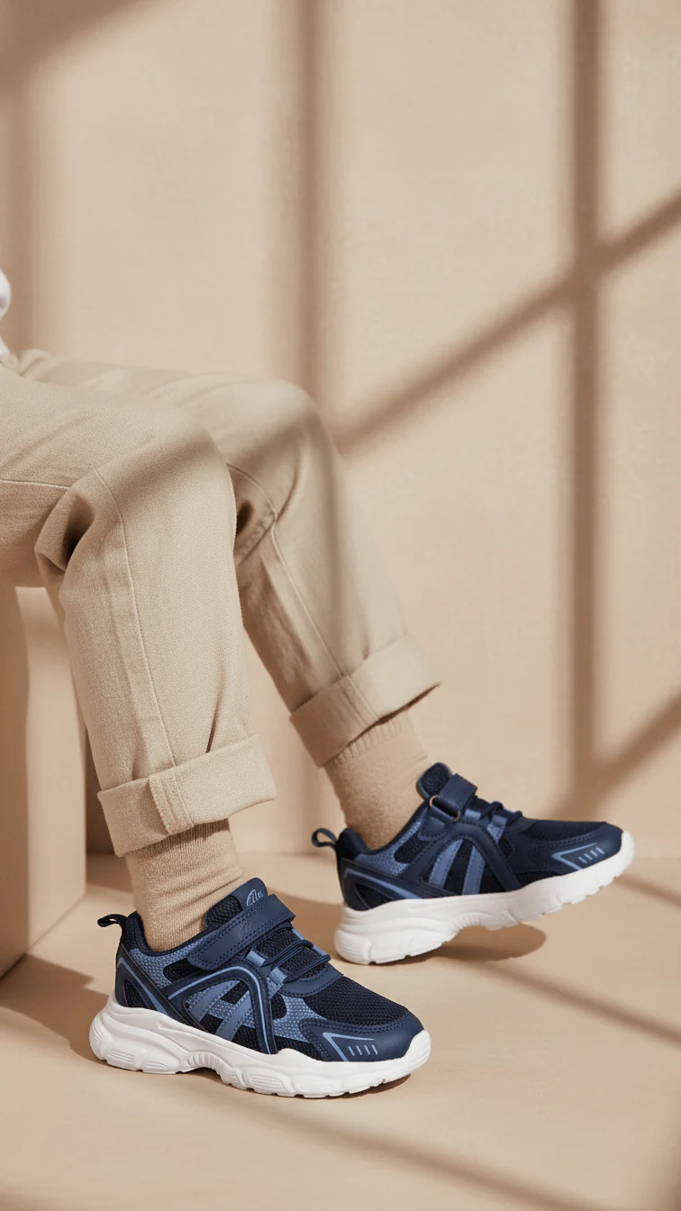 Girls Navy Casual Jogger KD1930 - Image 2