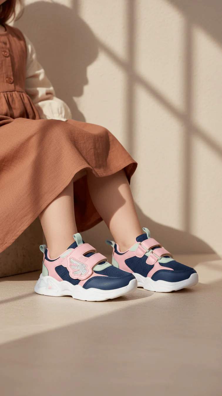 Girls Navy Casual Jogger KD1934