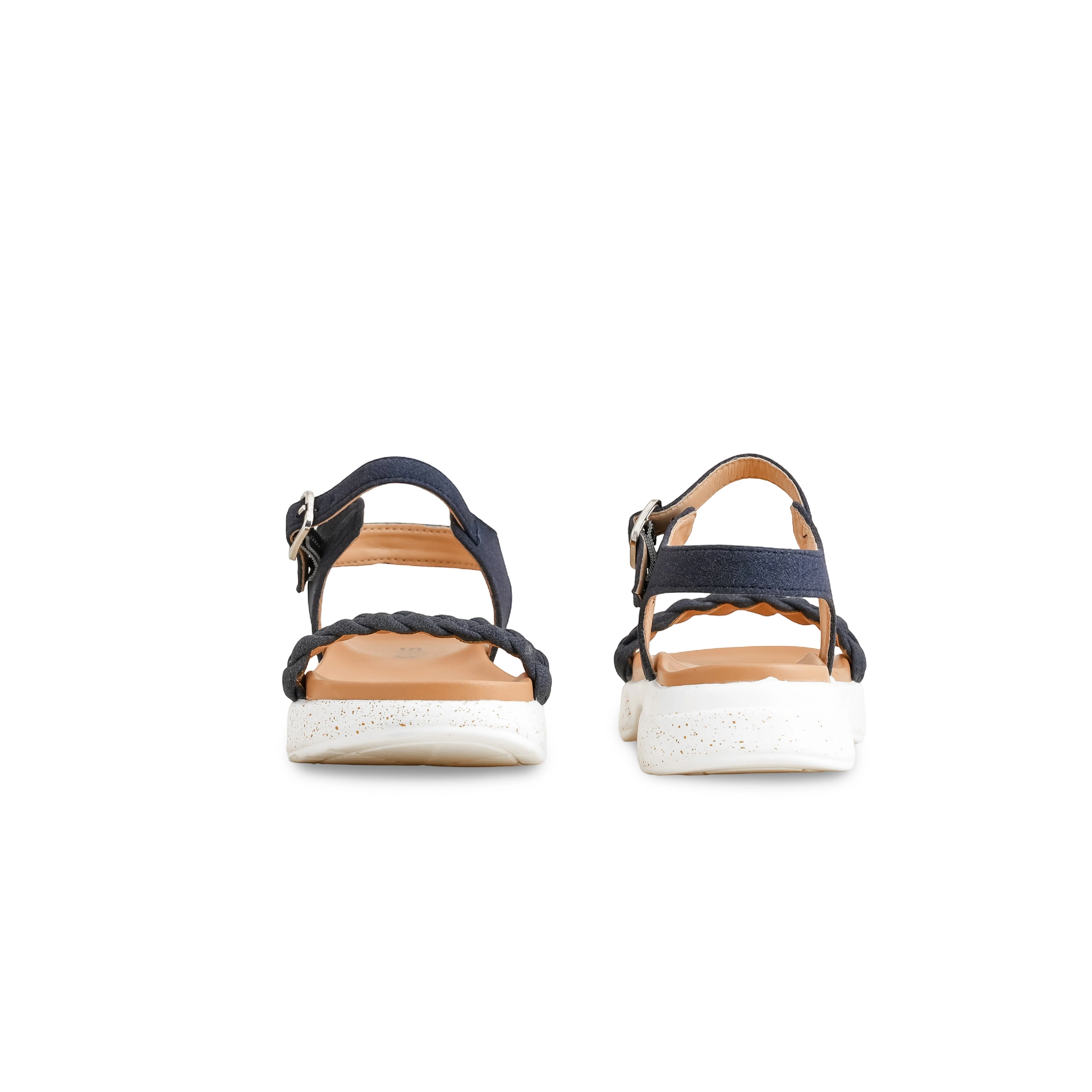 Girls Navy Formal Sandal KD5647 - Image 4