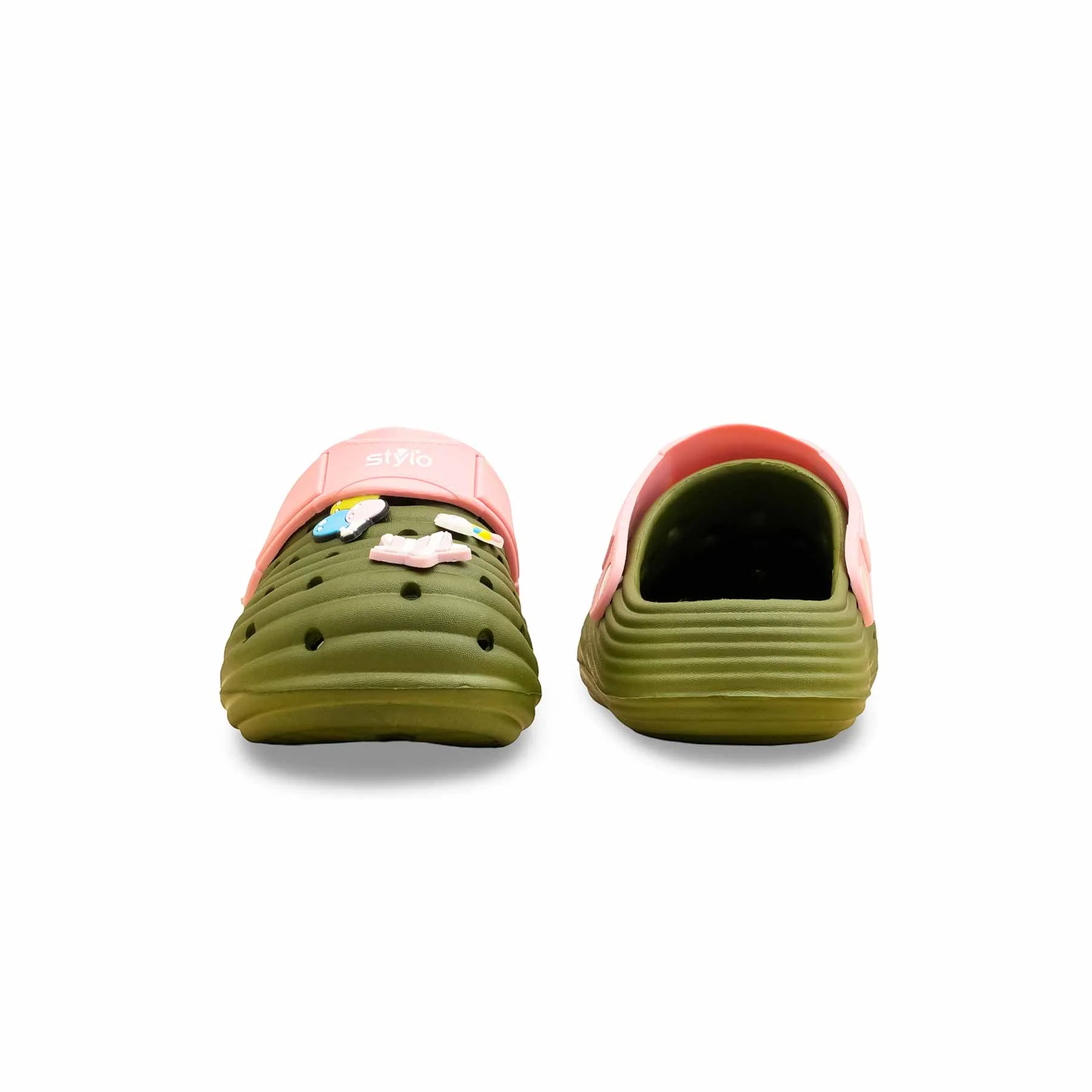 Girls Olive Casual Flip Flop KD5726 - Image 4