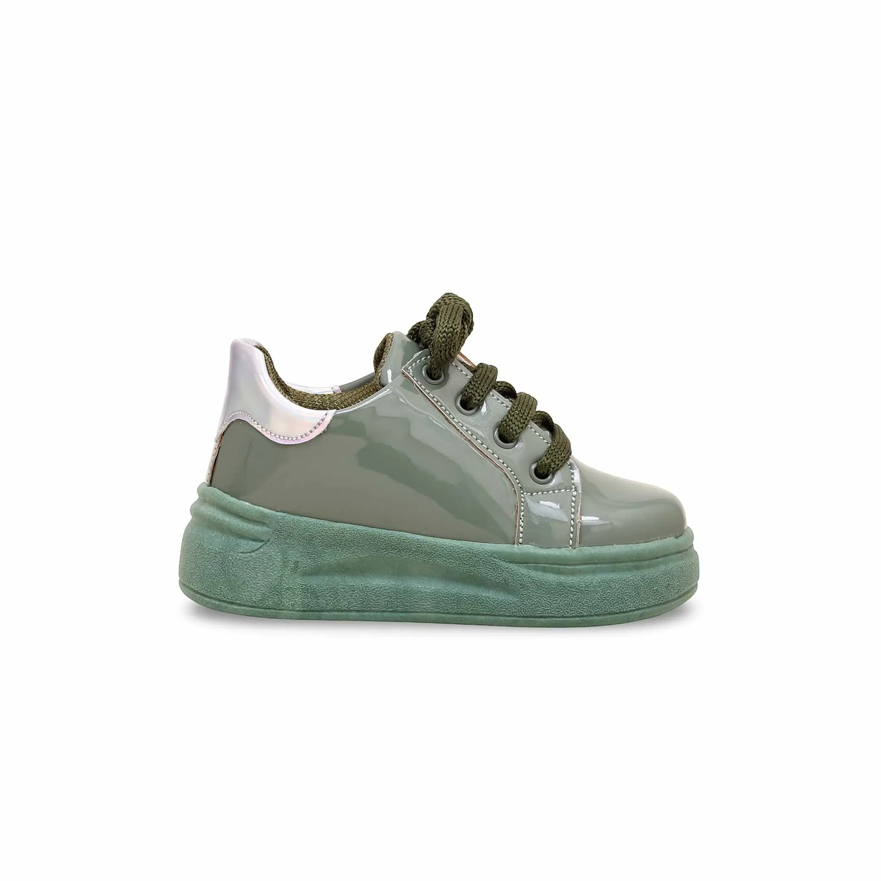Girls Olive Casual Jogger KD1786 - Image 2