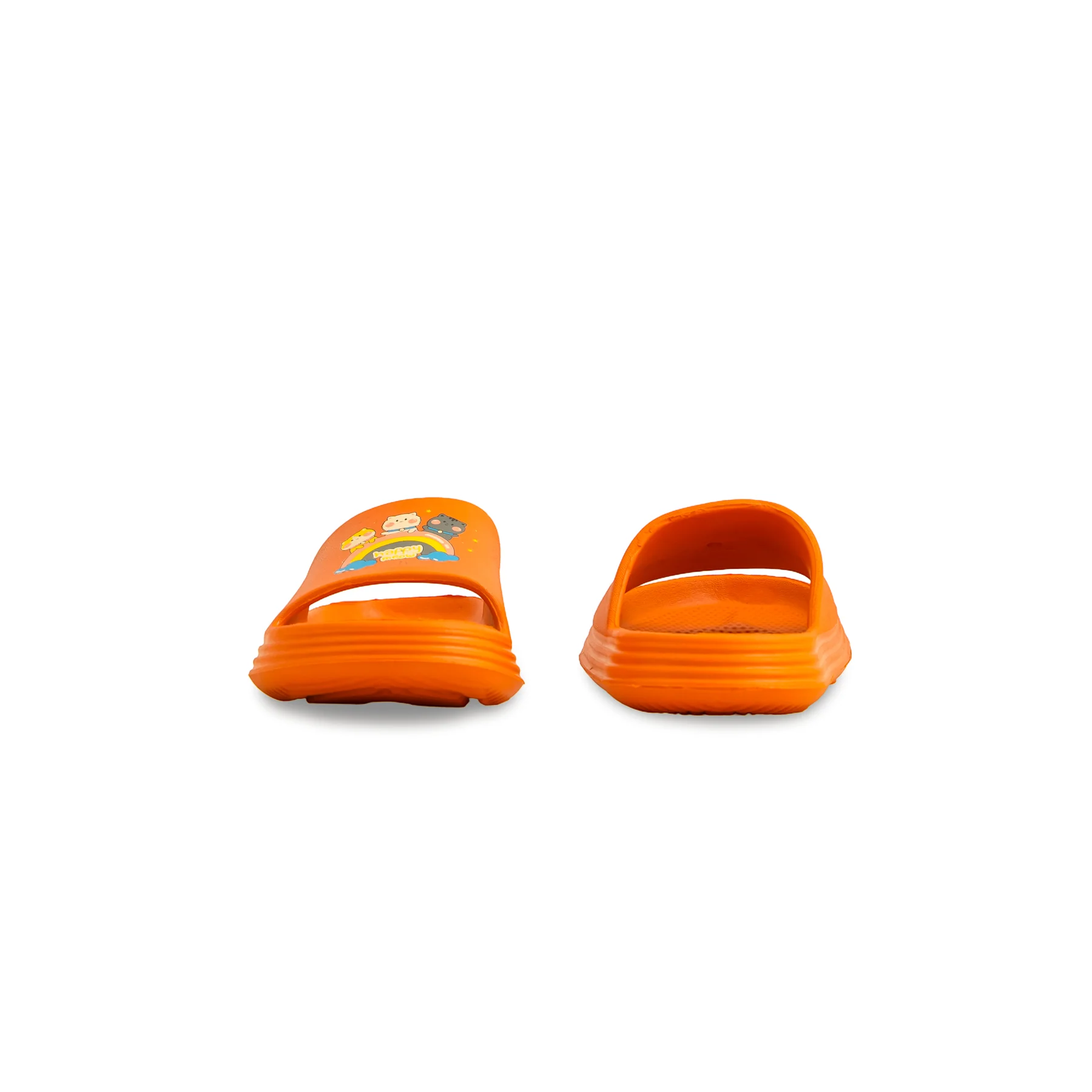Girls Orange Casual Flip Flop KD5327 - Image 3