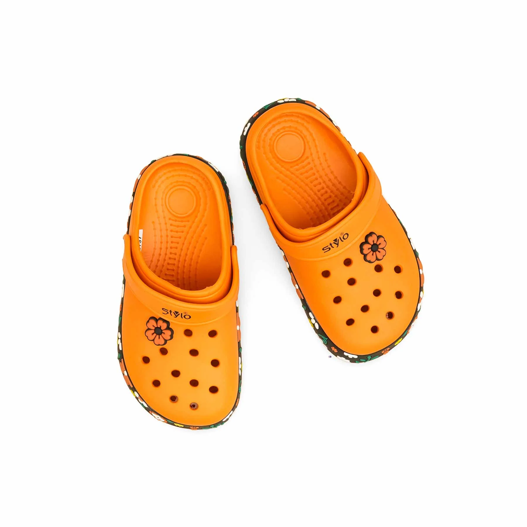 Girls Orange Casual Flip Flop KD5737 - Image 5