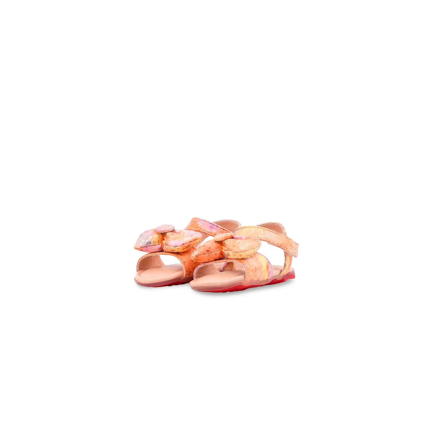 Girls Orange Formal Sandal KD5811 - Image 3