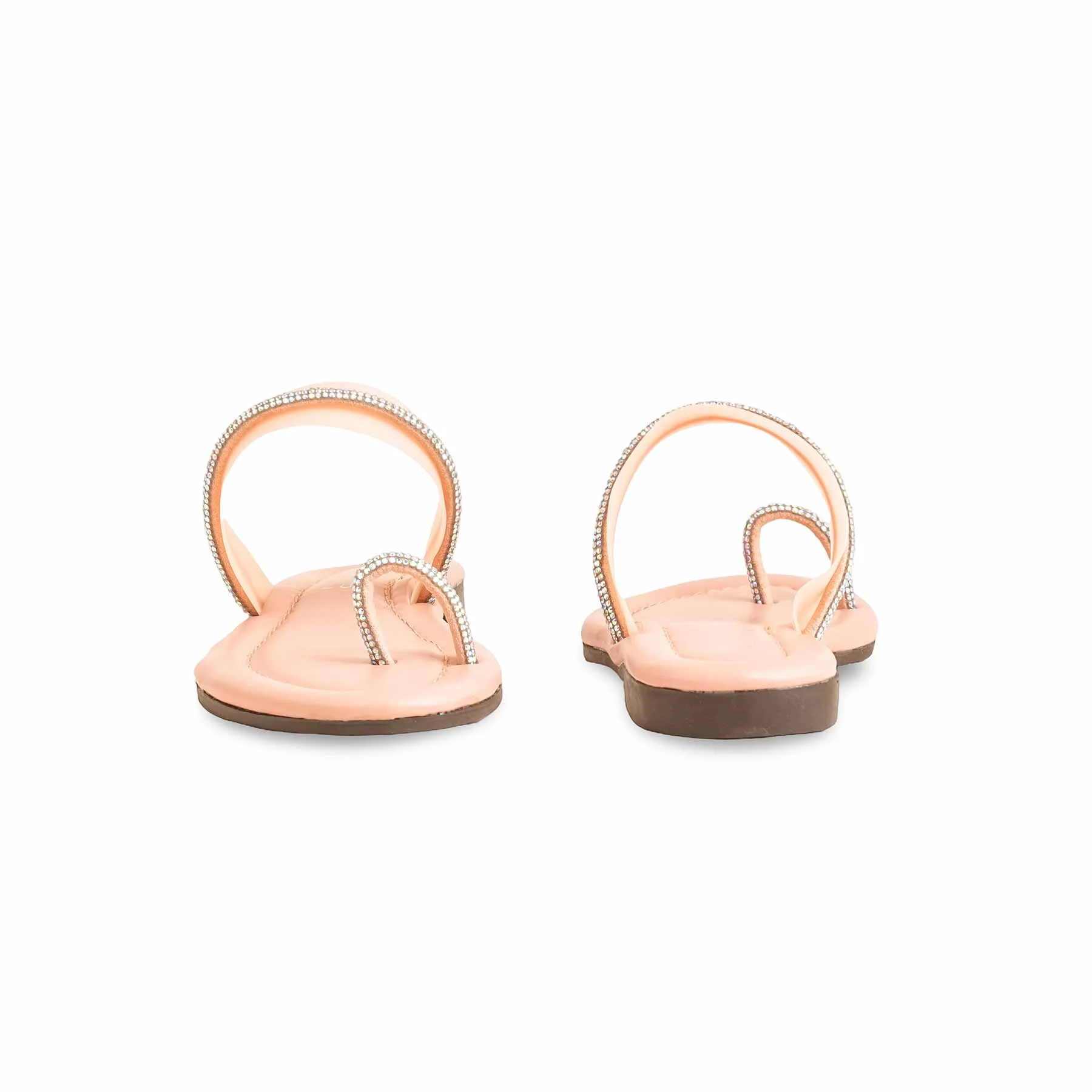 Girls Peach Casual Slipper KD5530 - Image 4