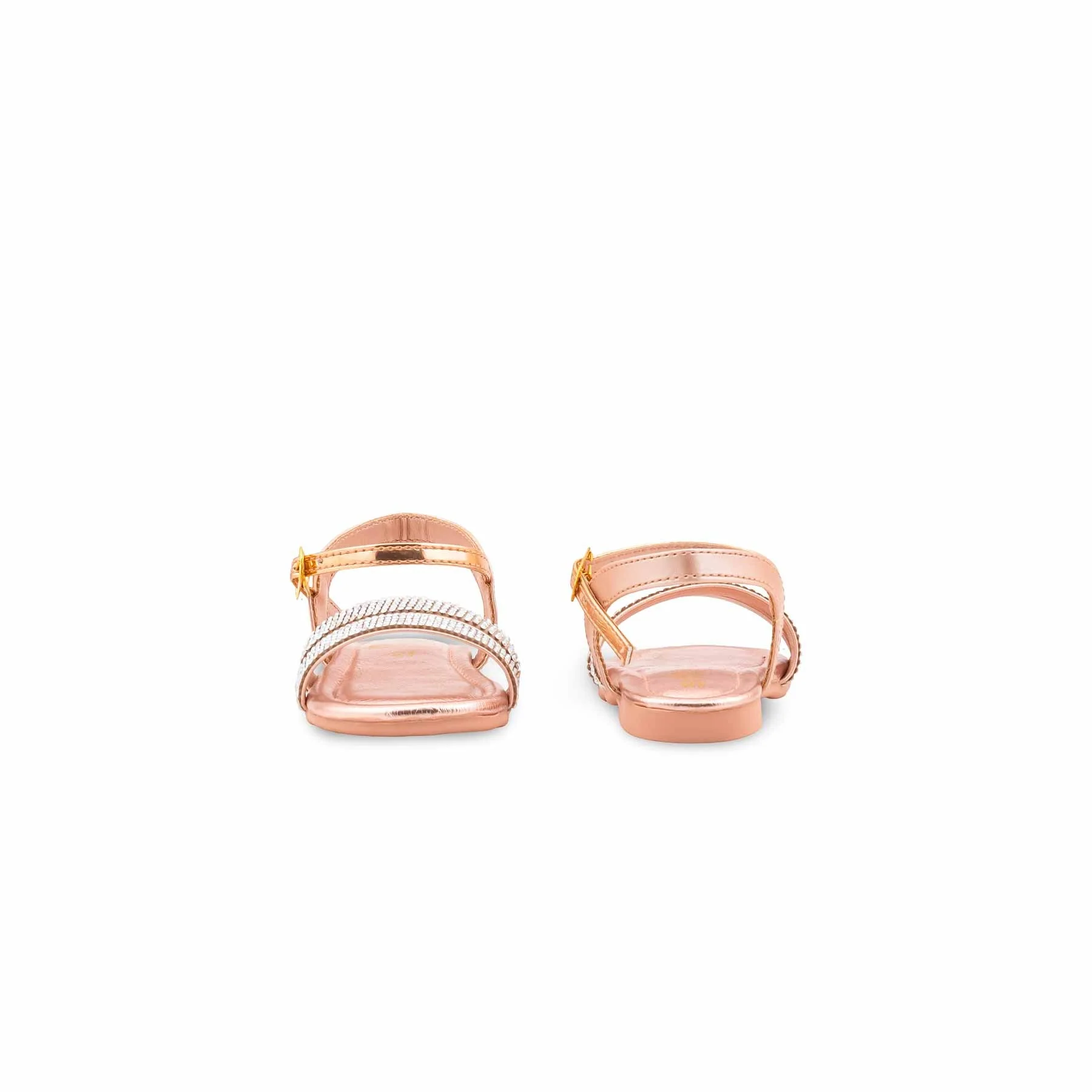 Girls Peach Fancy Sandal KD5845 - Image 4