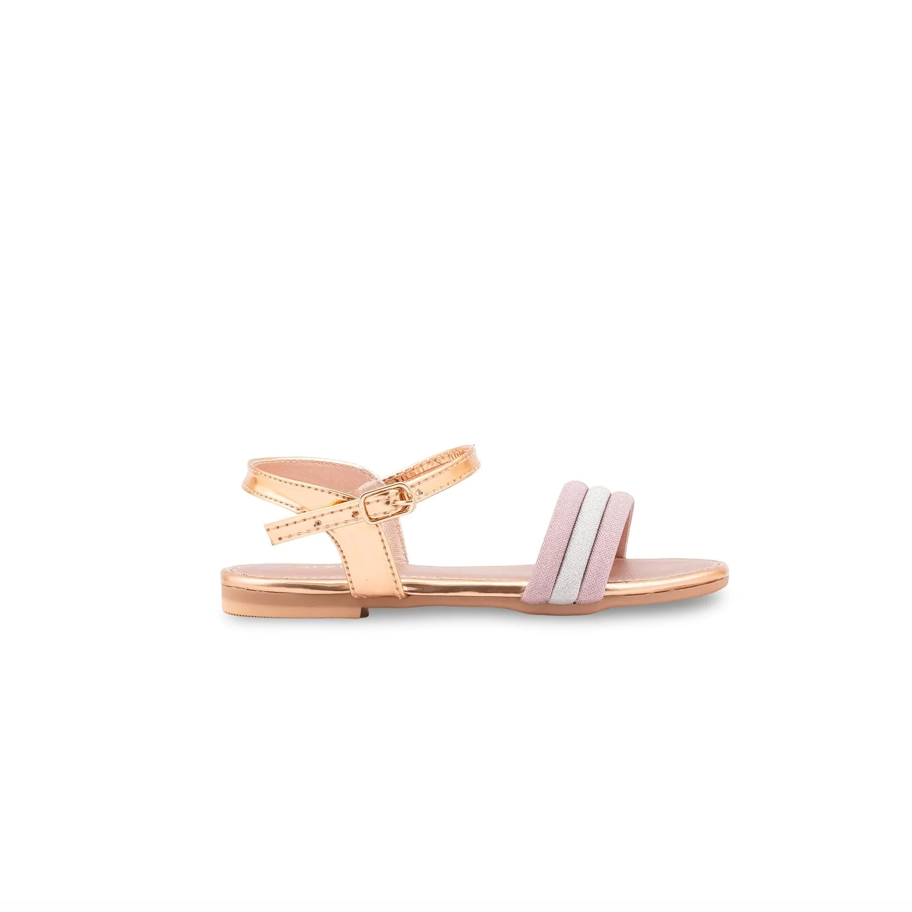 Girls Peach Fancy Sandal KD5877 - Image 2