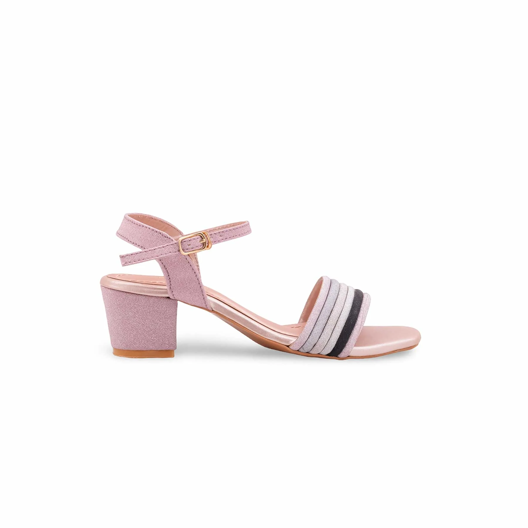 Girls Peach Fancy Sandal KD5938 - Image 2