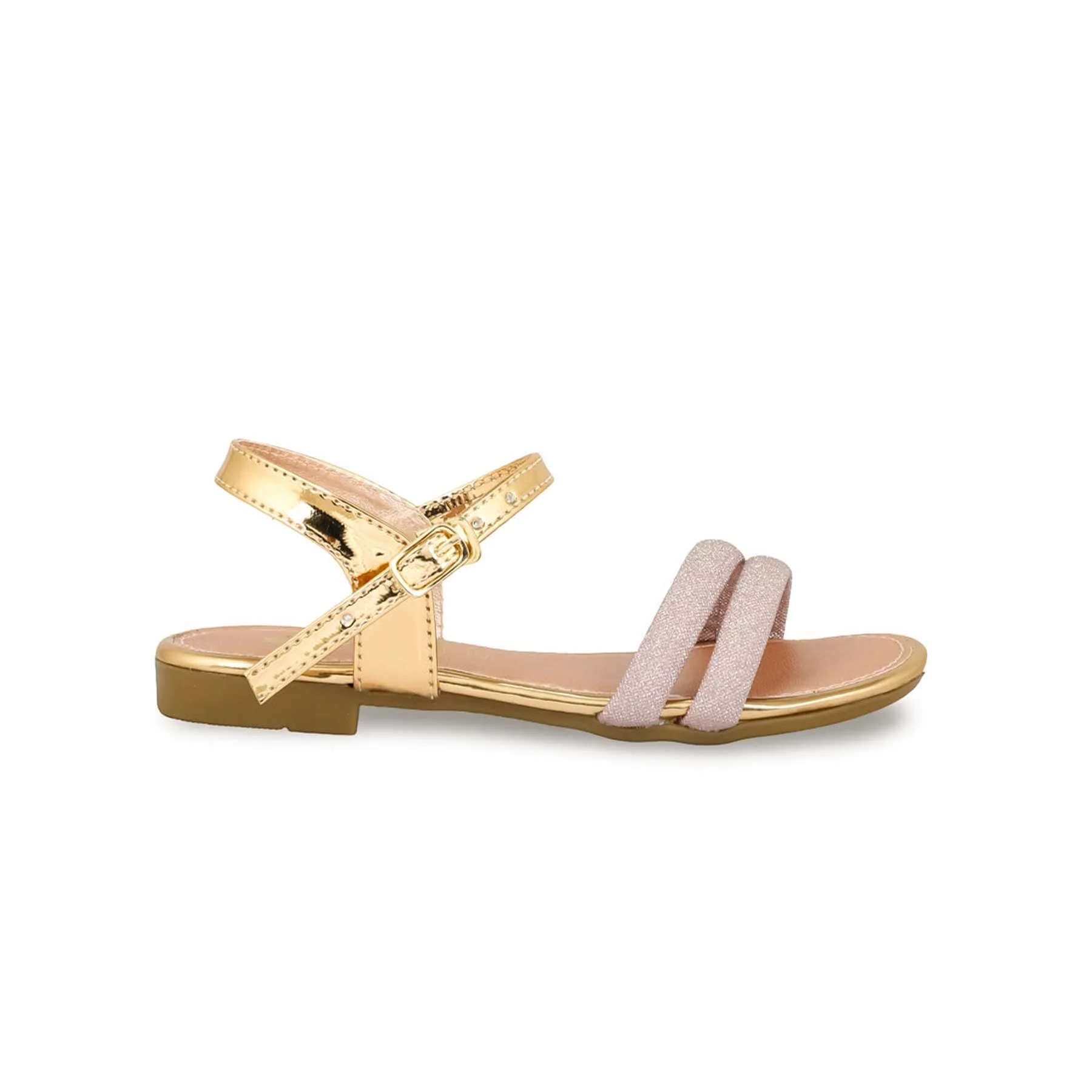 Girls Peach Fancy Sandal KD9849 - Image 2