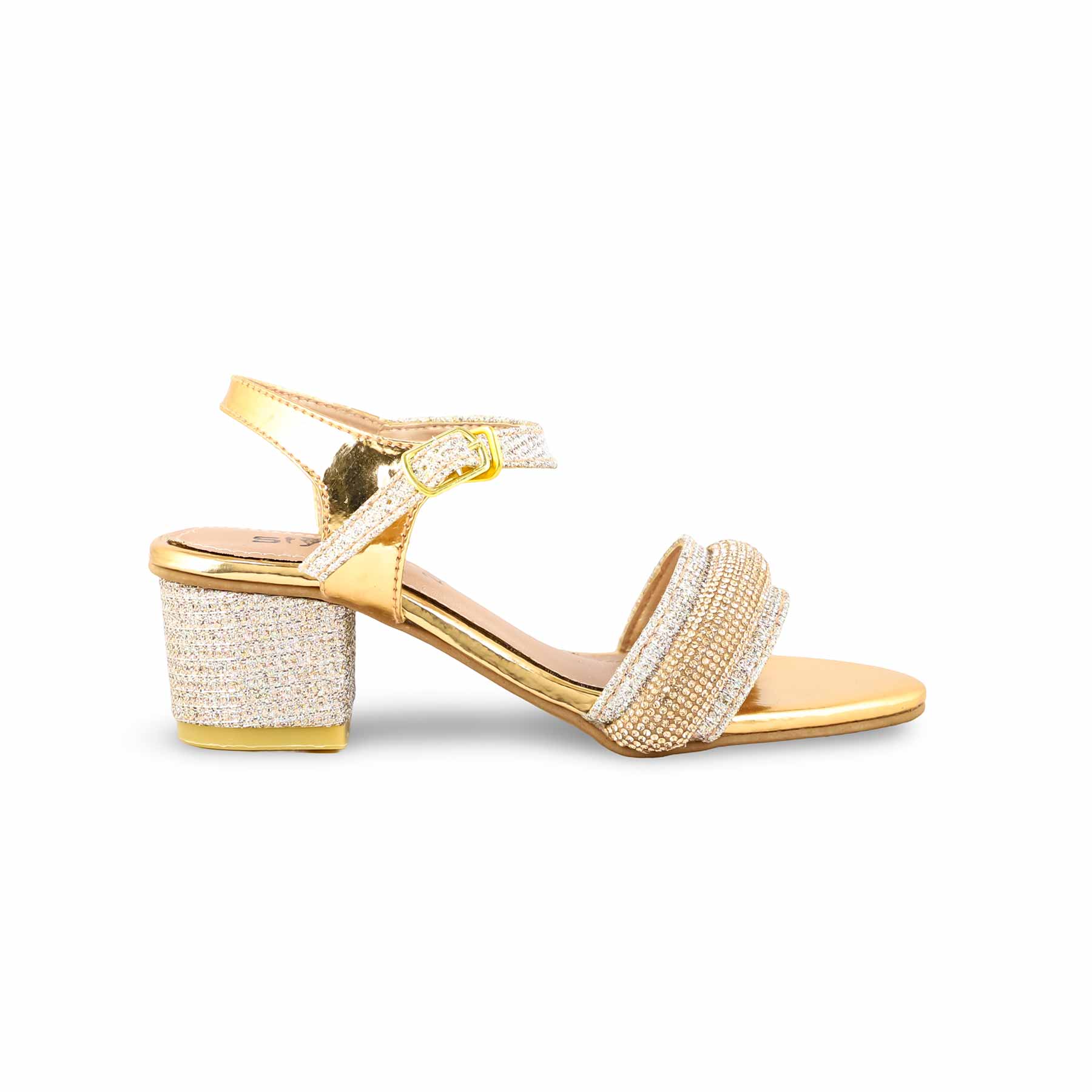 Girls Peach Fancy Sandal KD9860 - Image 2