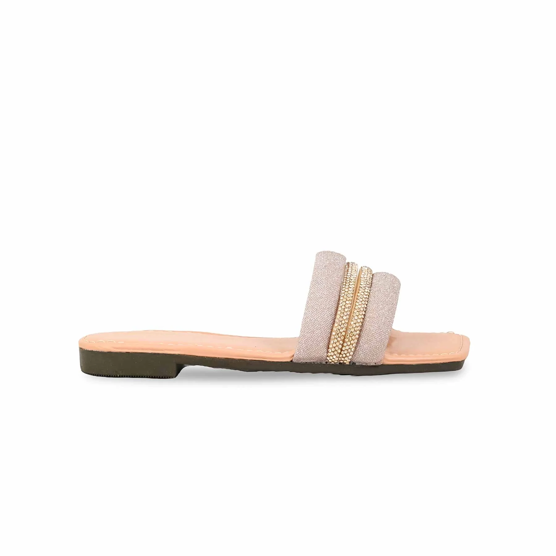 Girls Peach Fancy Slipper KD5580 - Image 2